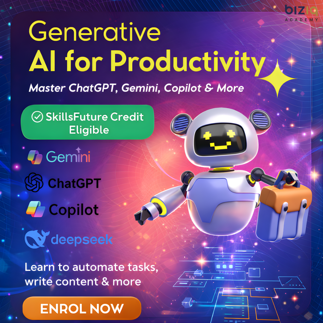 Biziq Academy - Vertex Facebook ad: SFC Eligible AI Workshop