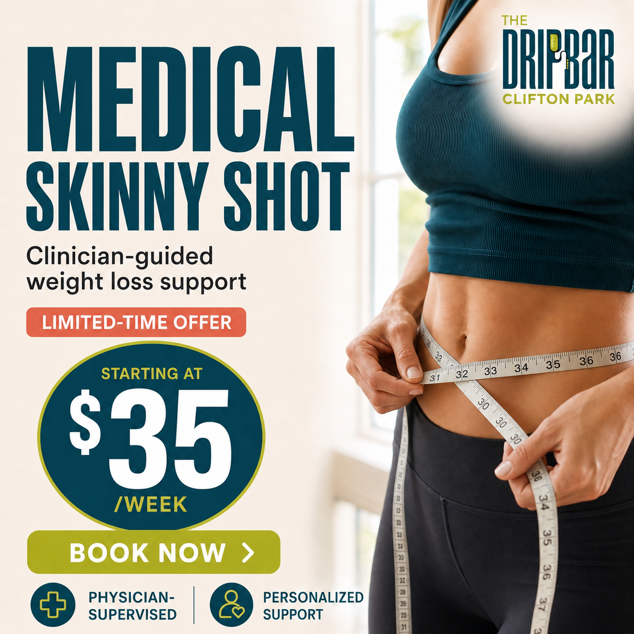 The DRIPBaR Clifton Park Facebook ad