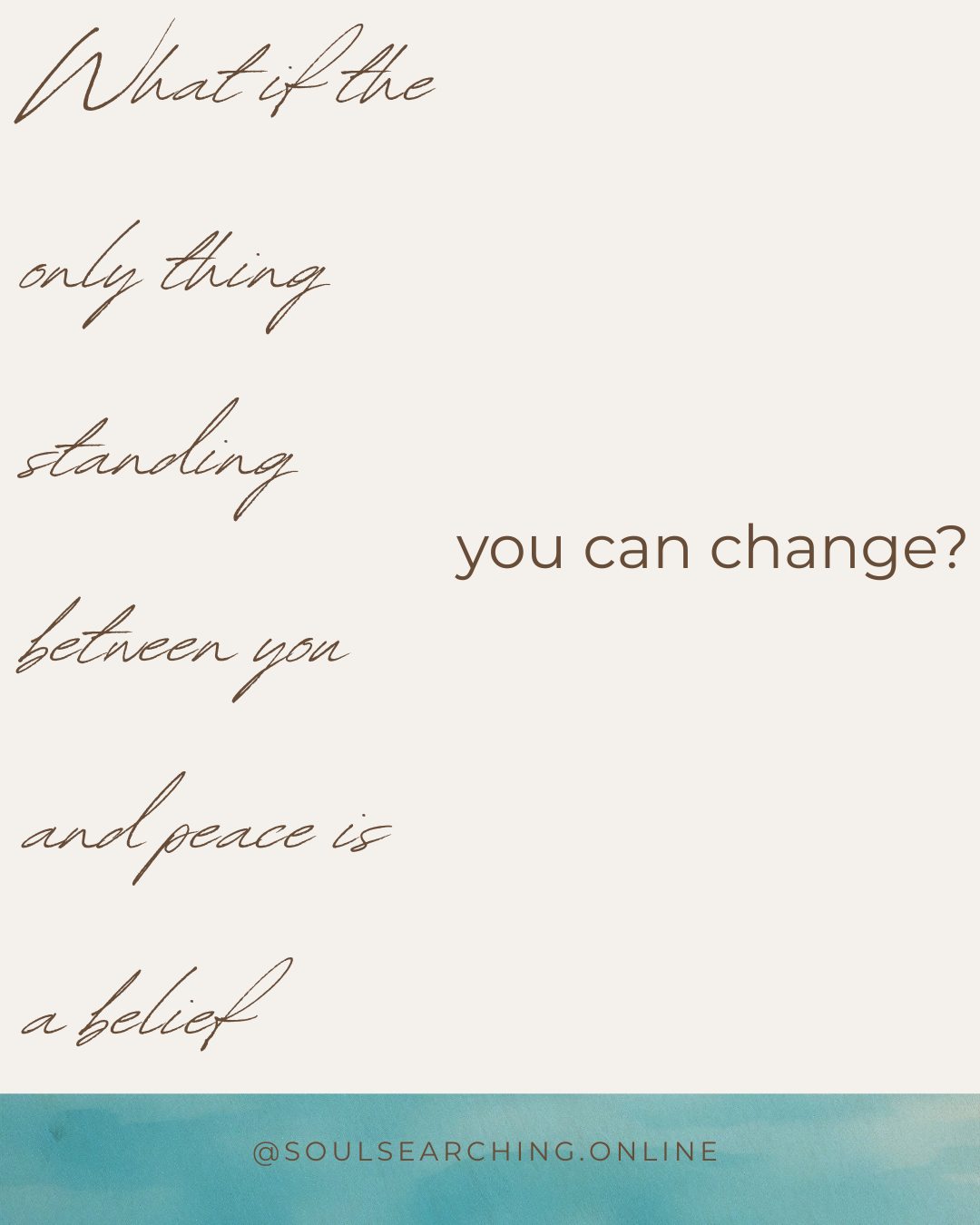 Soul-Searching Facebook ad: RTT & Hypnotherapy · Online & in Malta