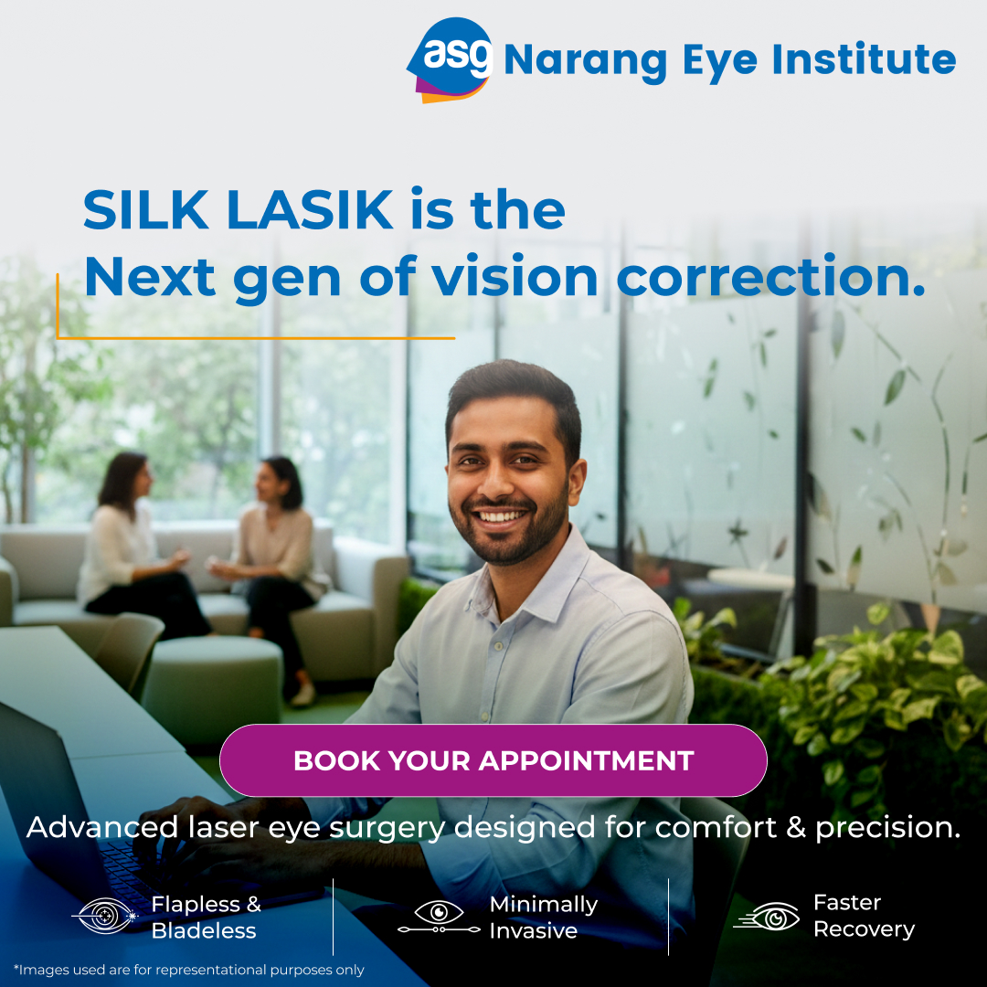 ASG Narang Eye Institute Facebook ad: See the Future, Clearly