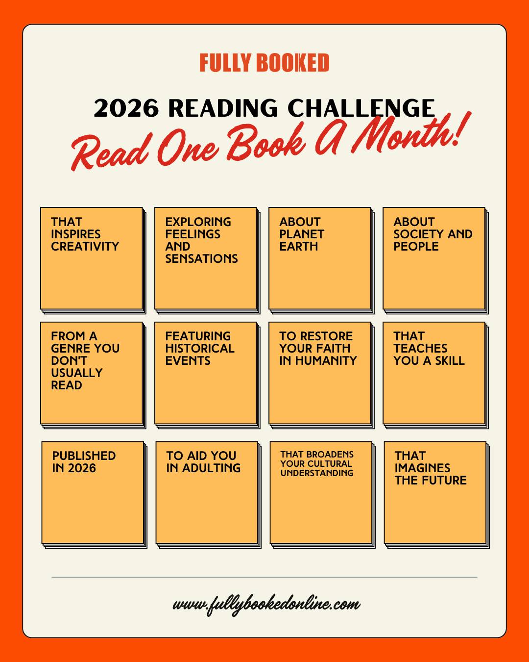 Fully Booked Facebook ad: Ready your bookmarks and highlighters, bookworms