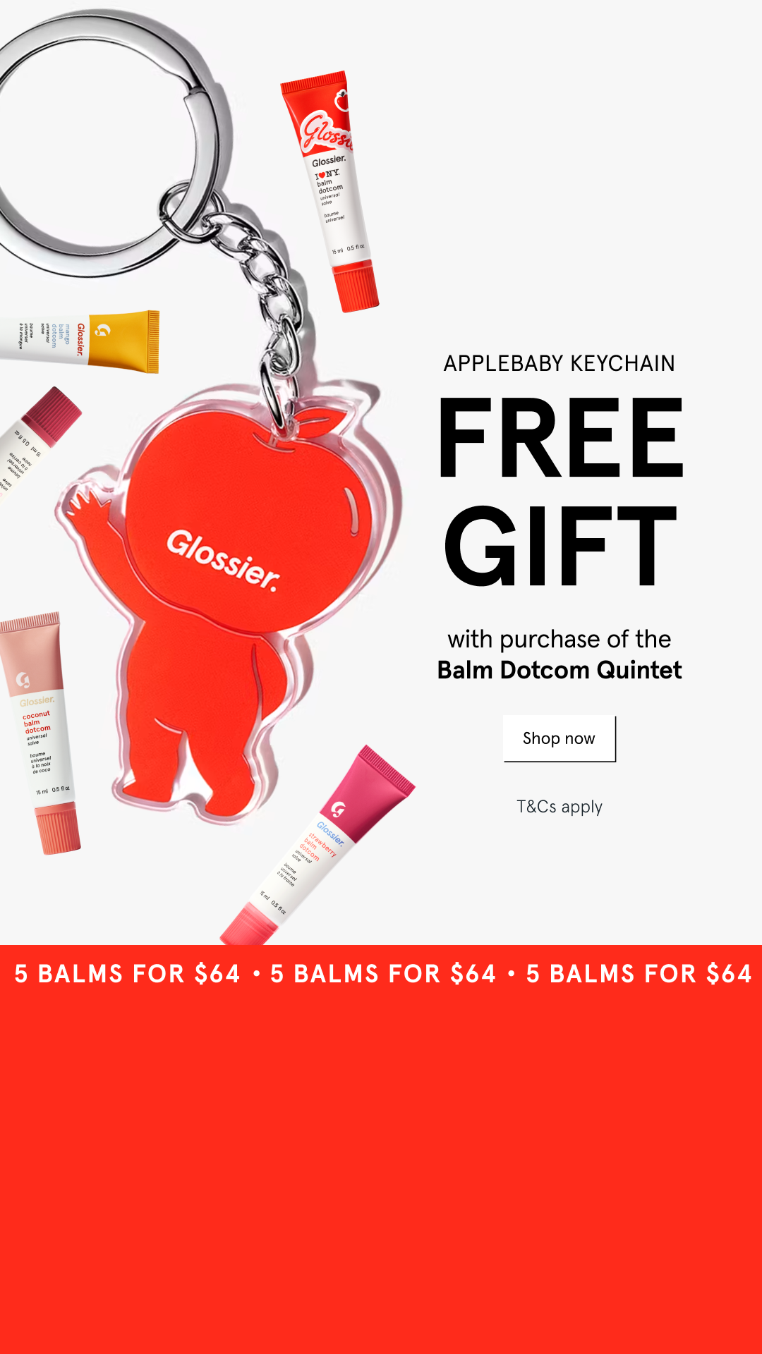 Glossier Facebook ad
