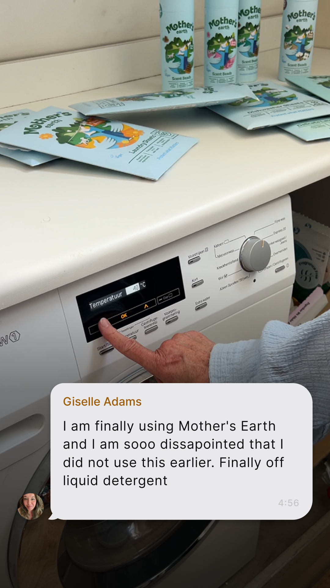 Mothers Earth Facebook ad