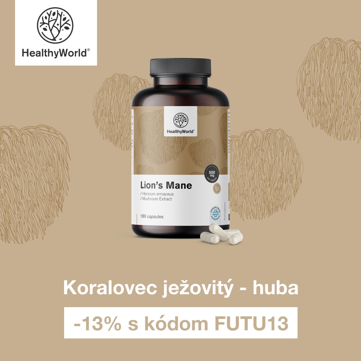 FutuNatura - Môj život Facebook ad: Huba mnohých mien