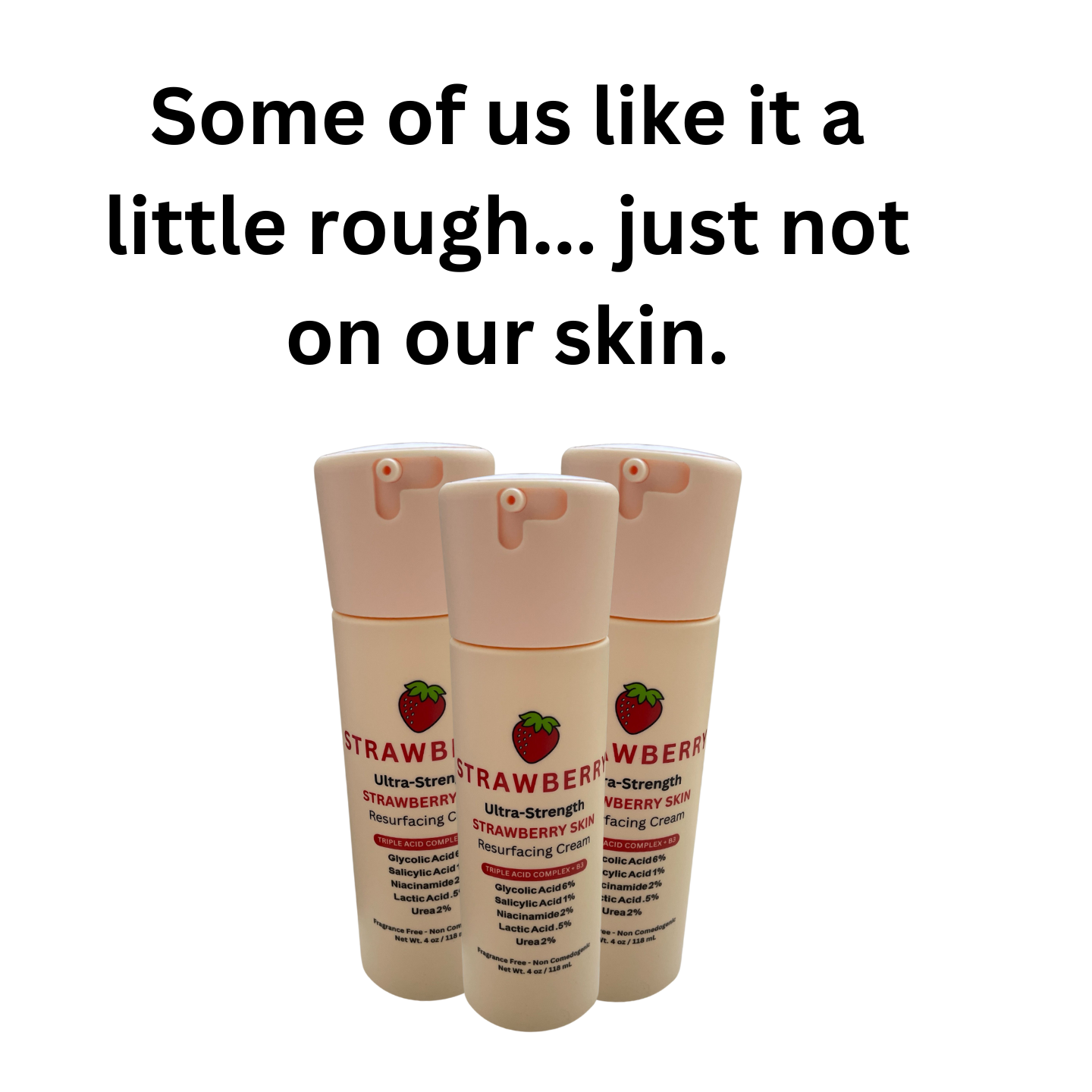 Try Strawberry Facebook ad