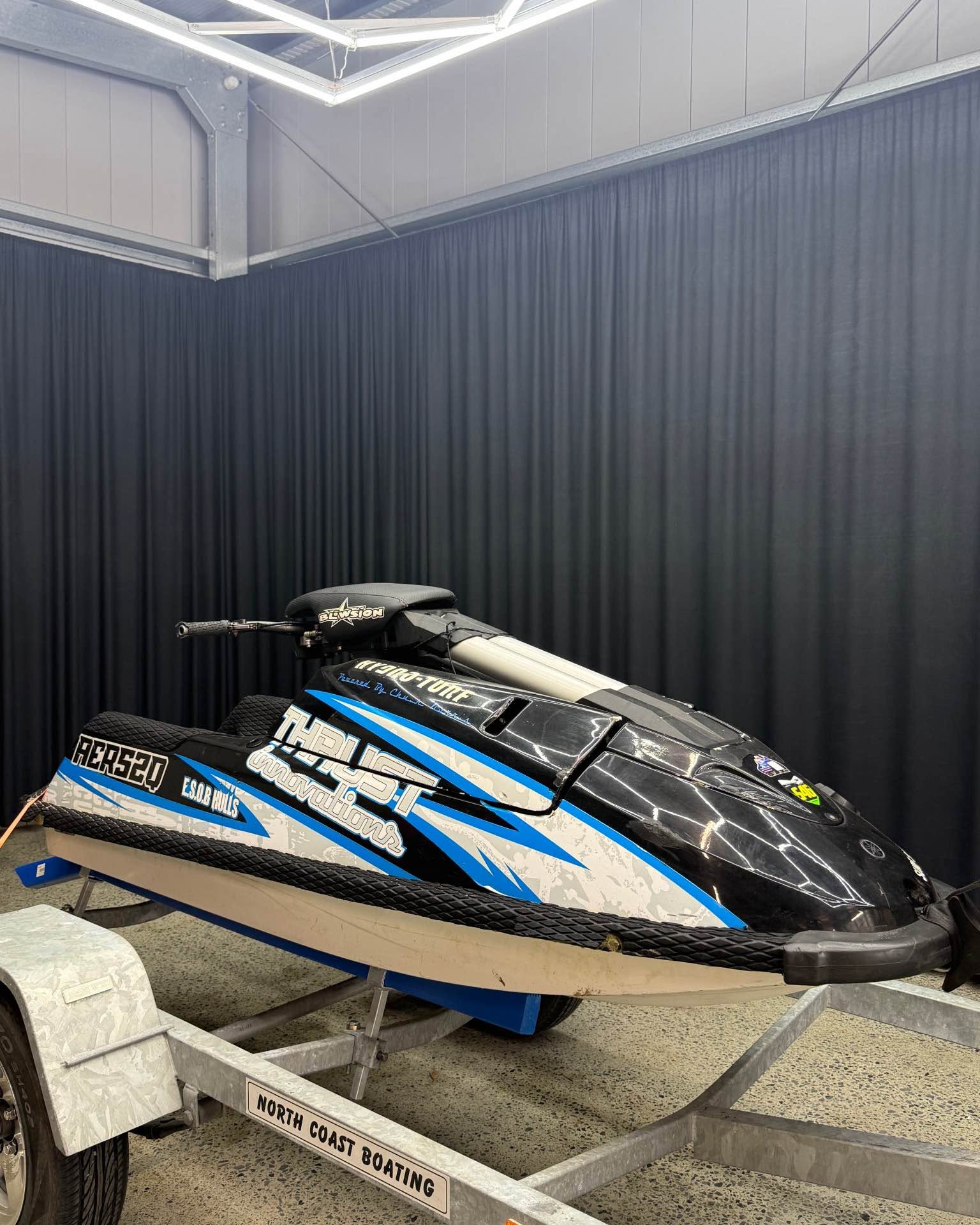 Jai Maywood Facebook ad: 2009 Yamaha Superjet 701 Standup Jetski, Custom Standup…