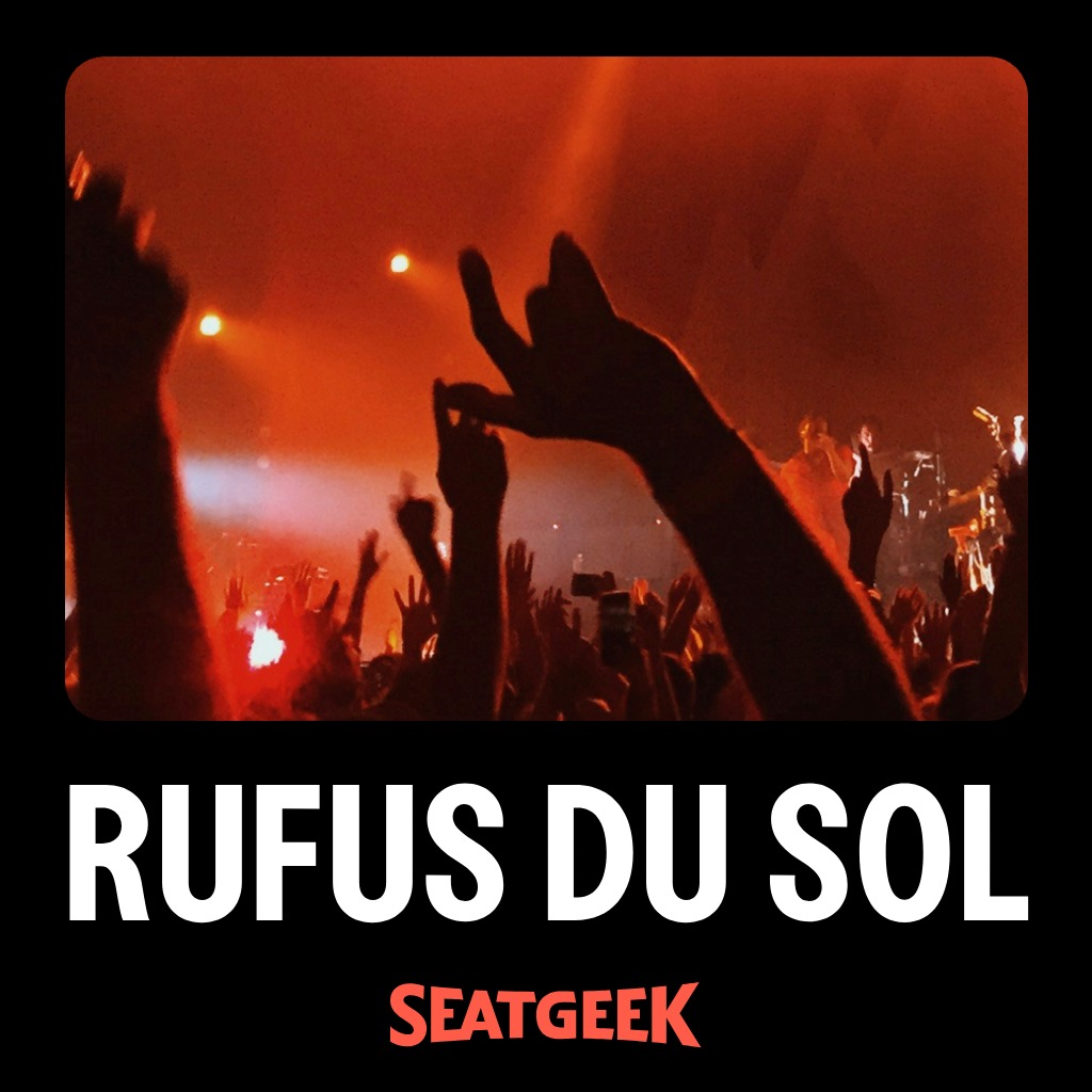SeatGeek Facebook ad: RÜFÜS DU SOL Tickets