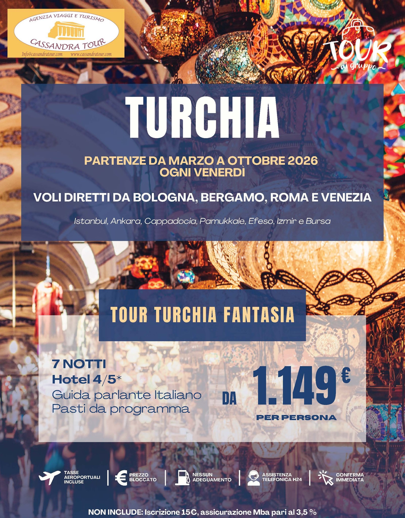 Cassandra Tour Agenzia Viaggi Asti Facebook ad: Si aprono le Porte ai Viaggi Magici 2026
