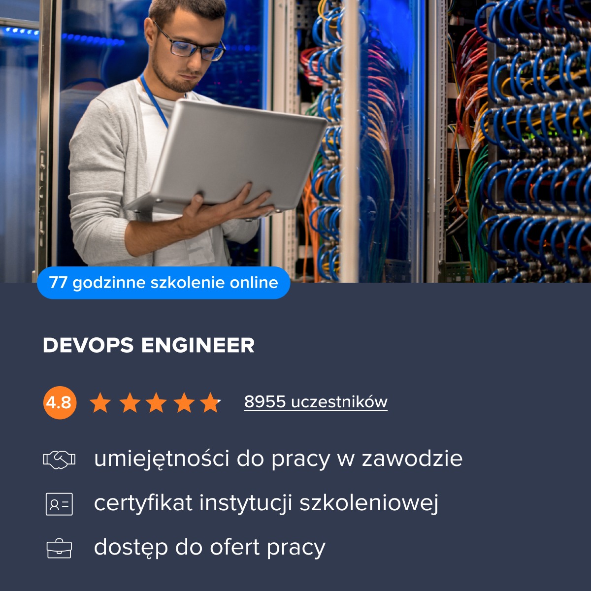 strefakursow.pl Facebook ad: 🖧 Zostań specjalistą od rozwiązywania zadań związanych z…