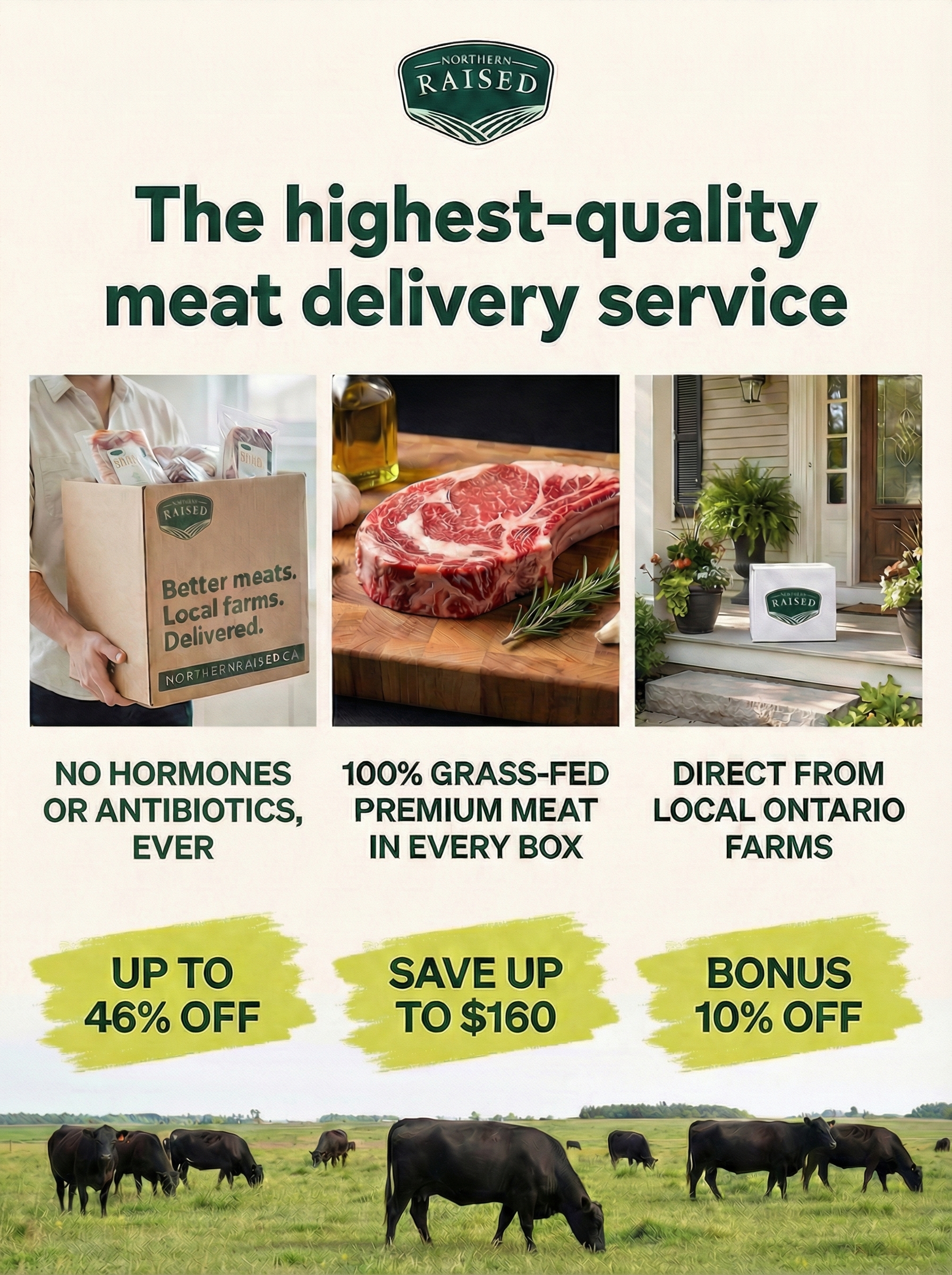 Northern Raised Facebook ad