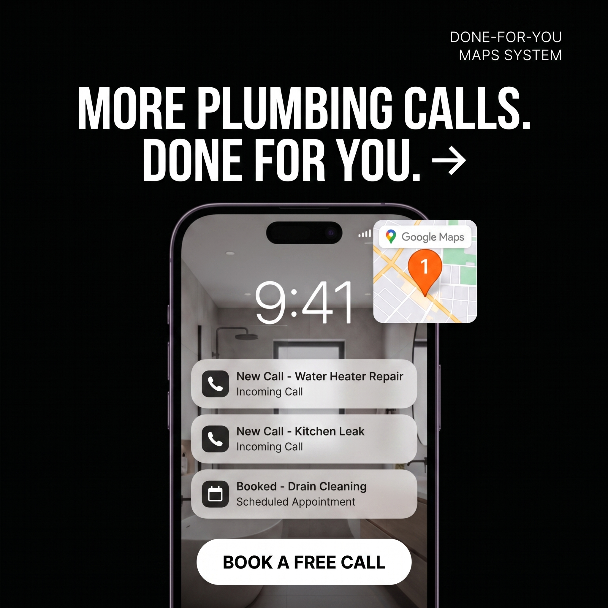 The Contractors Edge Facebook ad: Get More Plumbing Calls From Google Maps