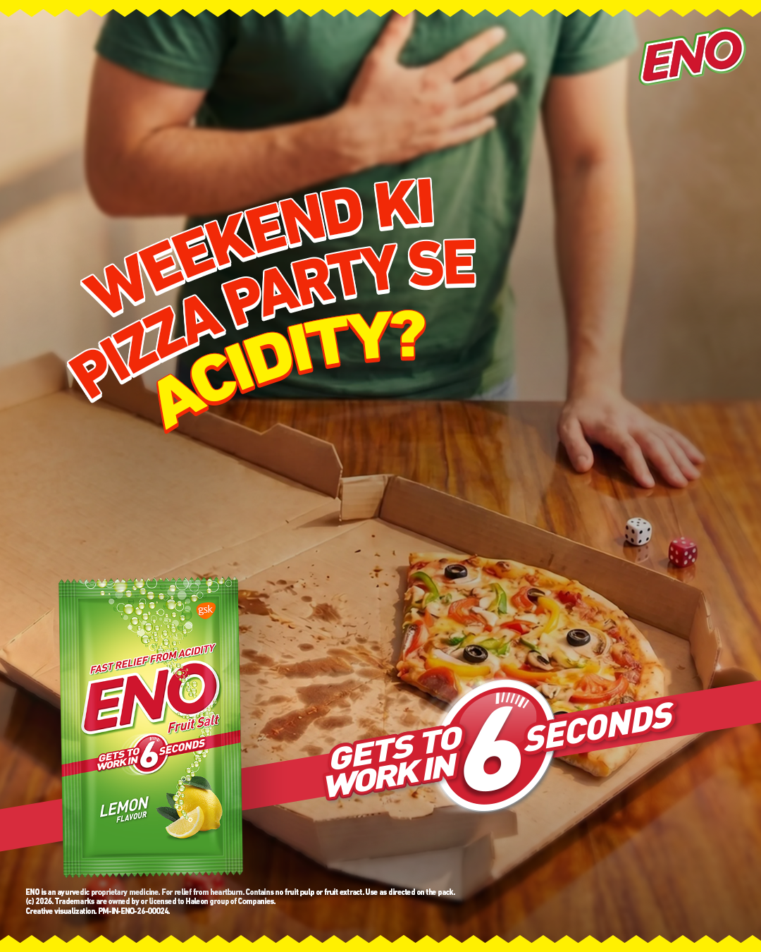 ENO India Facebook ad from May 7, 2026