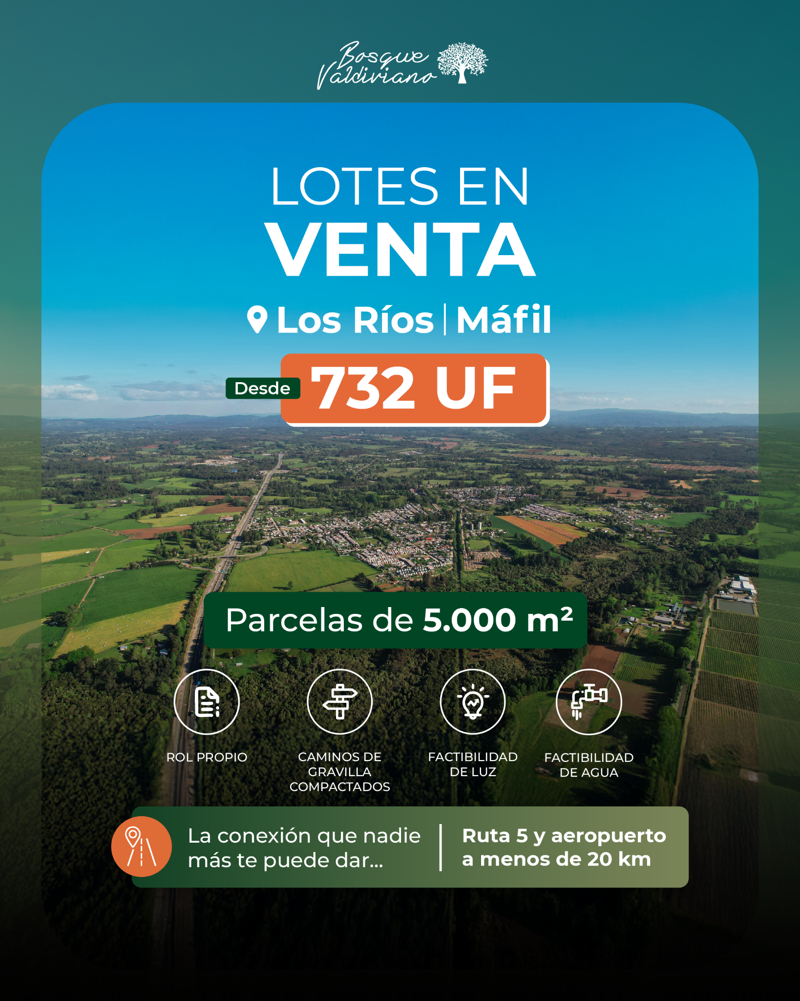 Bosque Valdiviano. Facebook ad from Mar 9, 2026