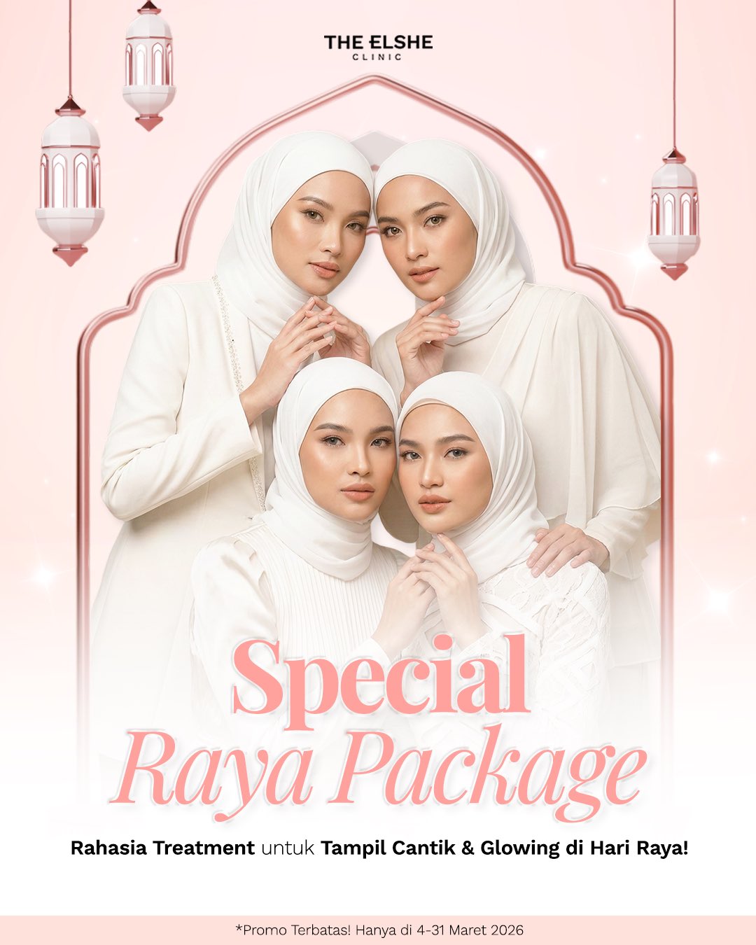 Elsheskinclinic Facebook ad: Hari Raya semakin dekat, kulit kamu sudah siap?