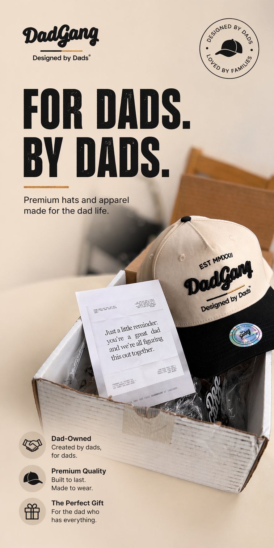 Dad Gang Co. Facebook ad