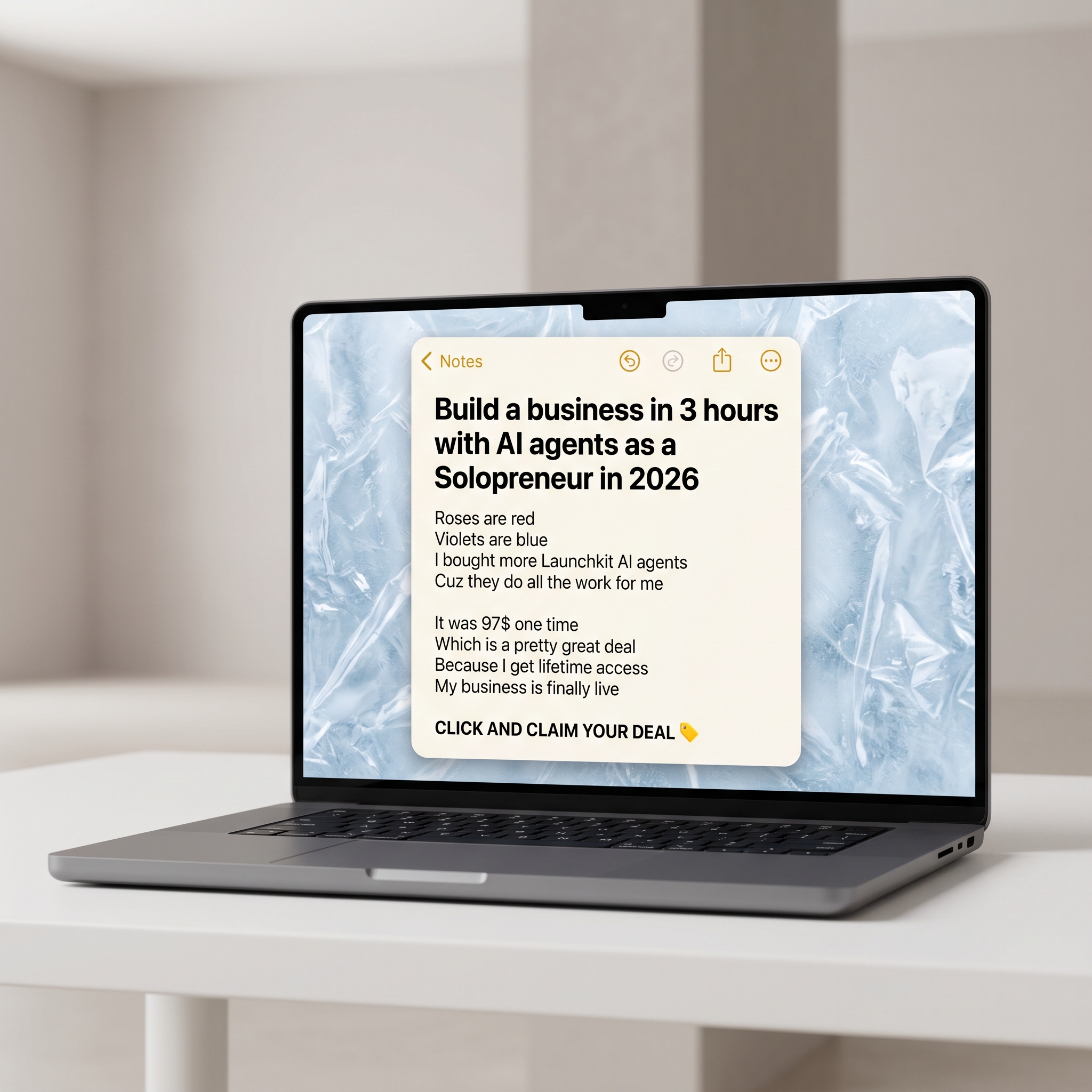 LaunchKit Facebook ad