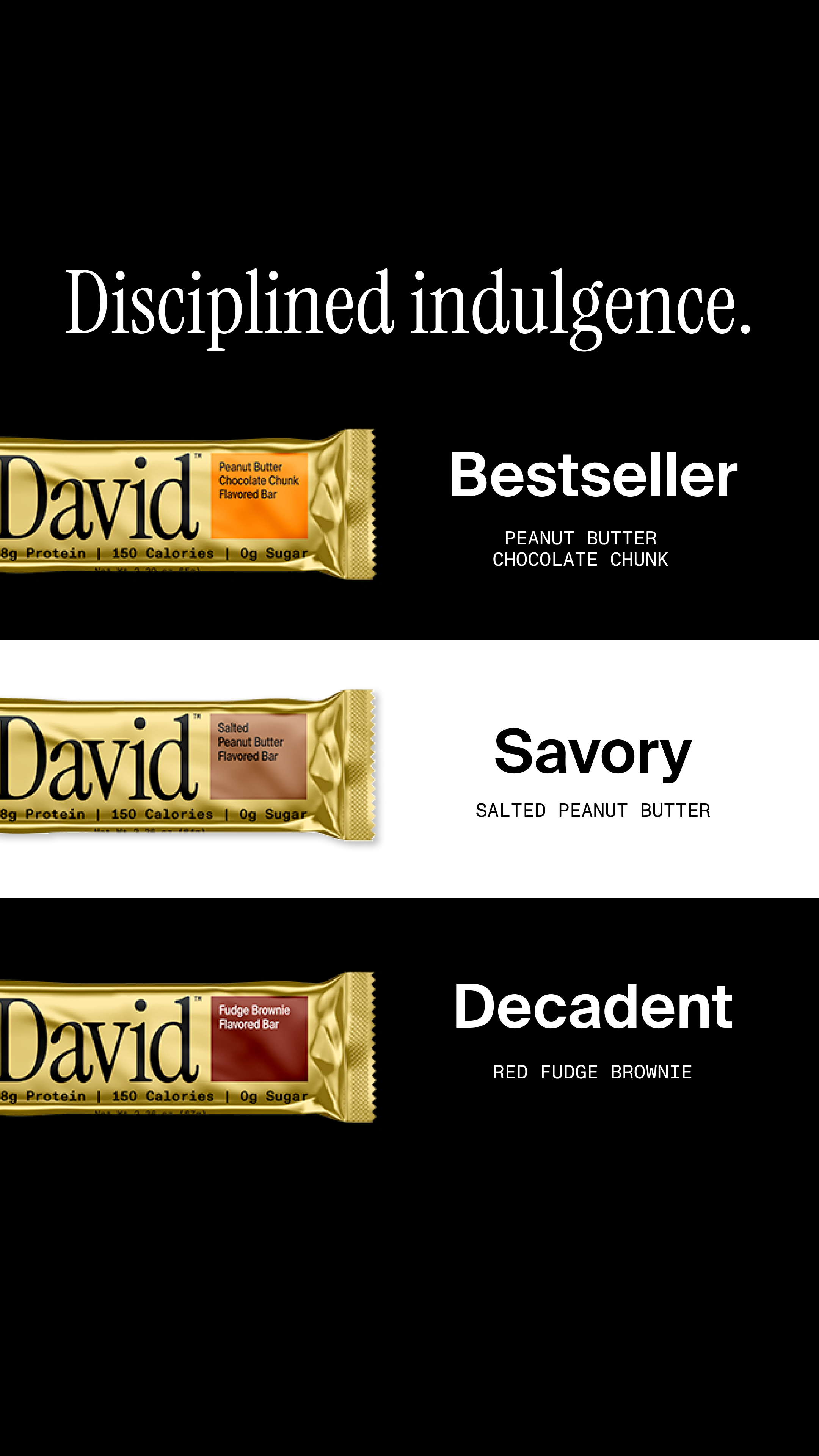 David Protein Facebook ad