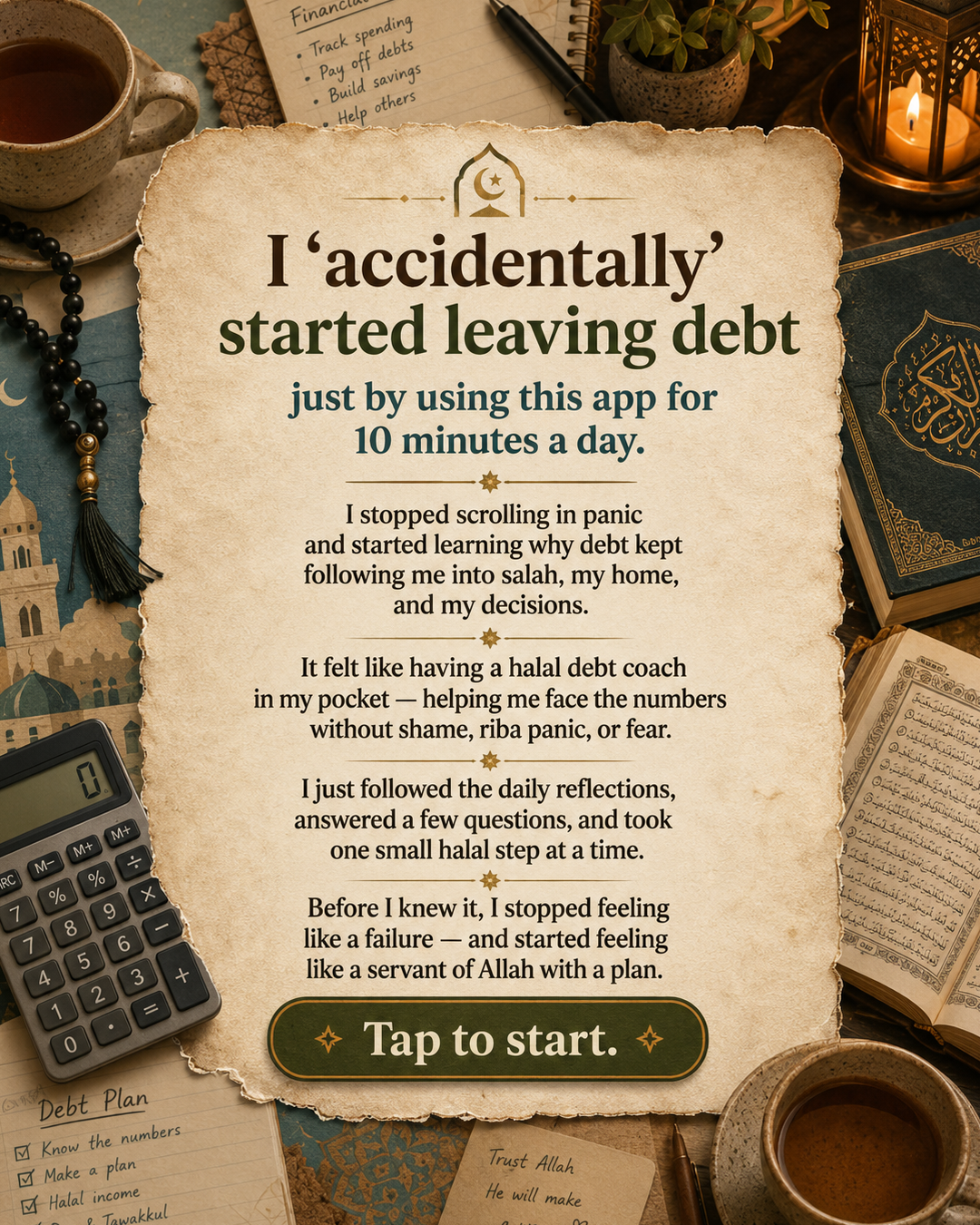 Imam Advice Daily Facebook ad