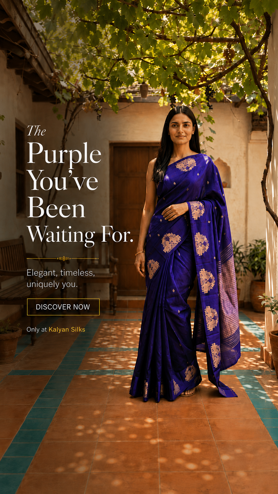 Kalyan Silks Online Facebook ad from Jul 10, 2026