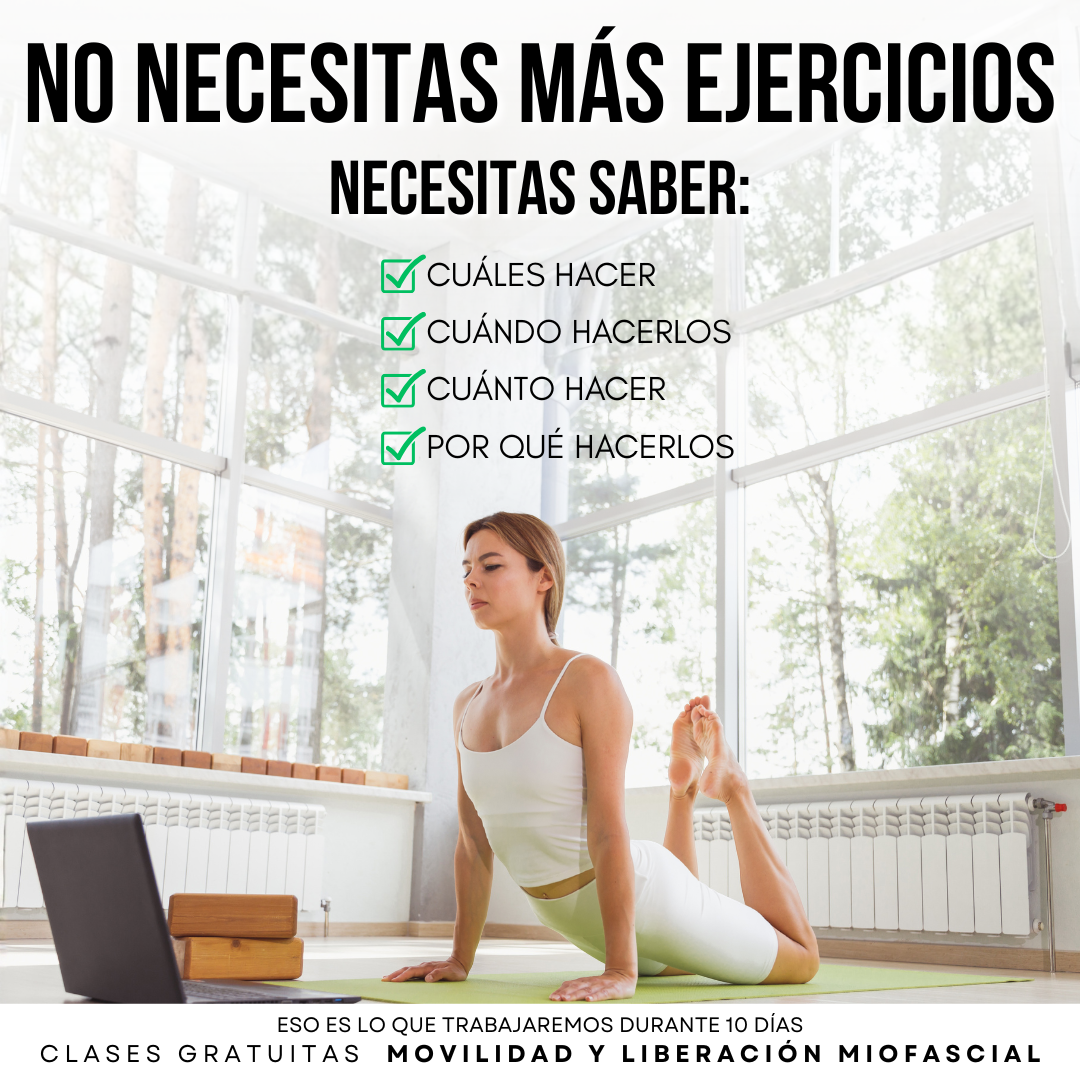 Marina García Jaquete Facebook ad: Registro · Clases de Movilidad y Liberación Miofascial…