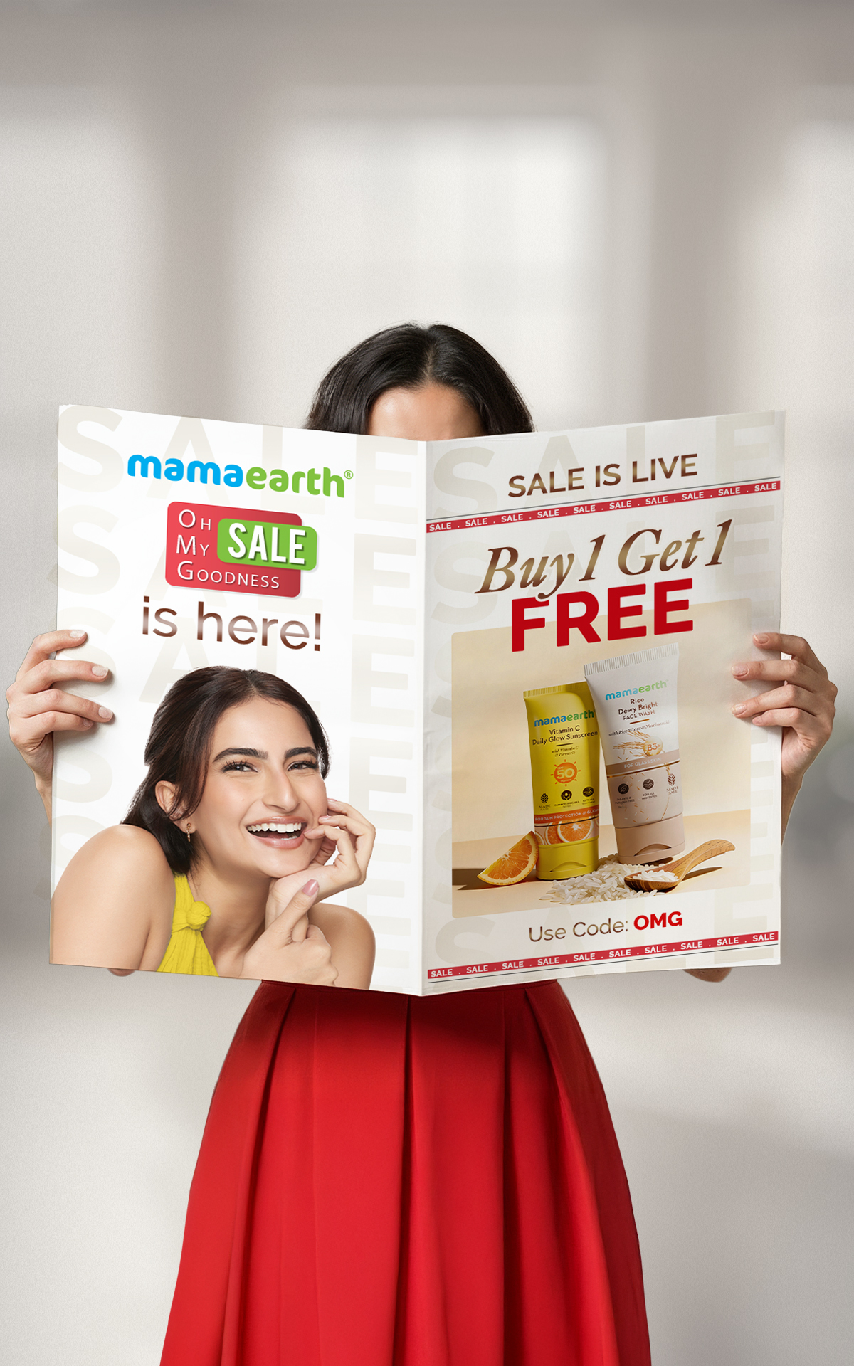 Mamaearth Facebook ad