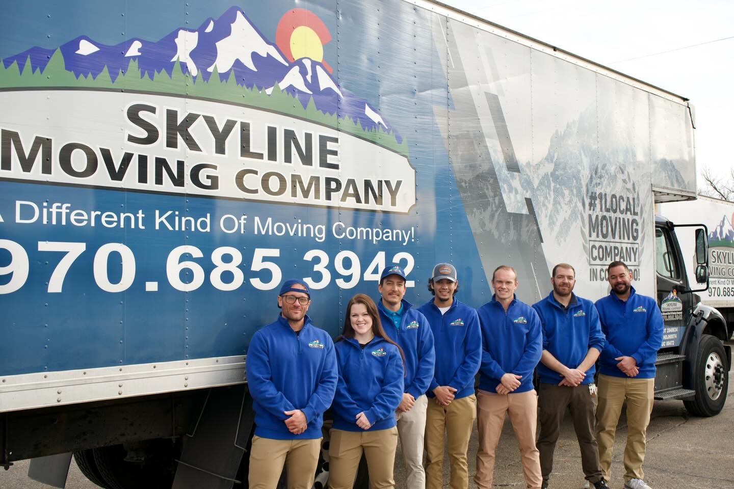 Skyline Moving Company Facebook ad