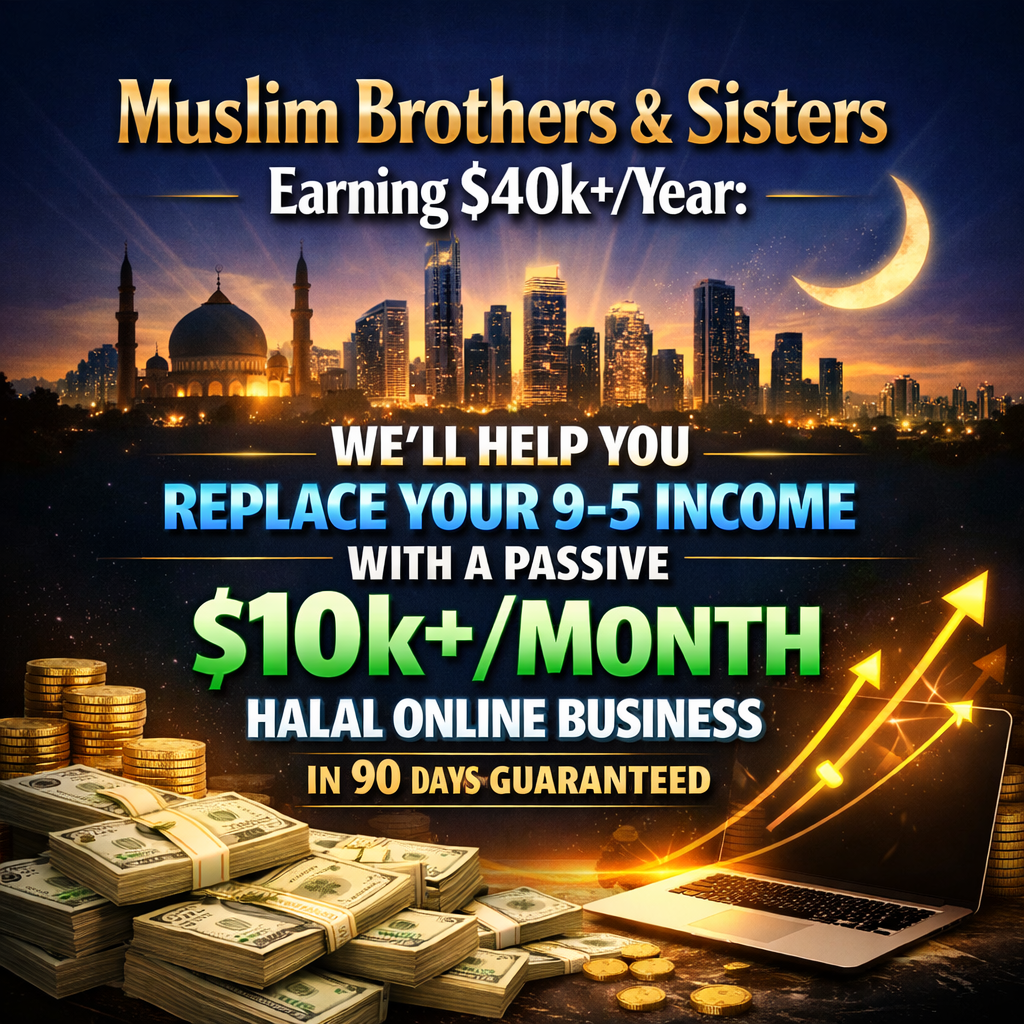 Seara Consulting Facebook ad: How To Build a 6-Figure Halal Business