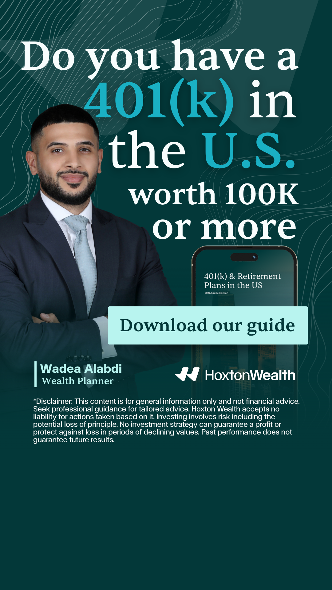 Hoxton Wealth USA Facebook ad