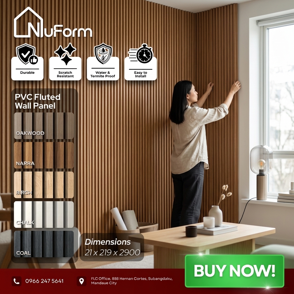 NuForm PVC Wood Panels Facebook ad