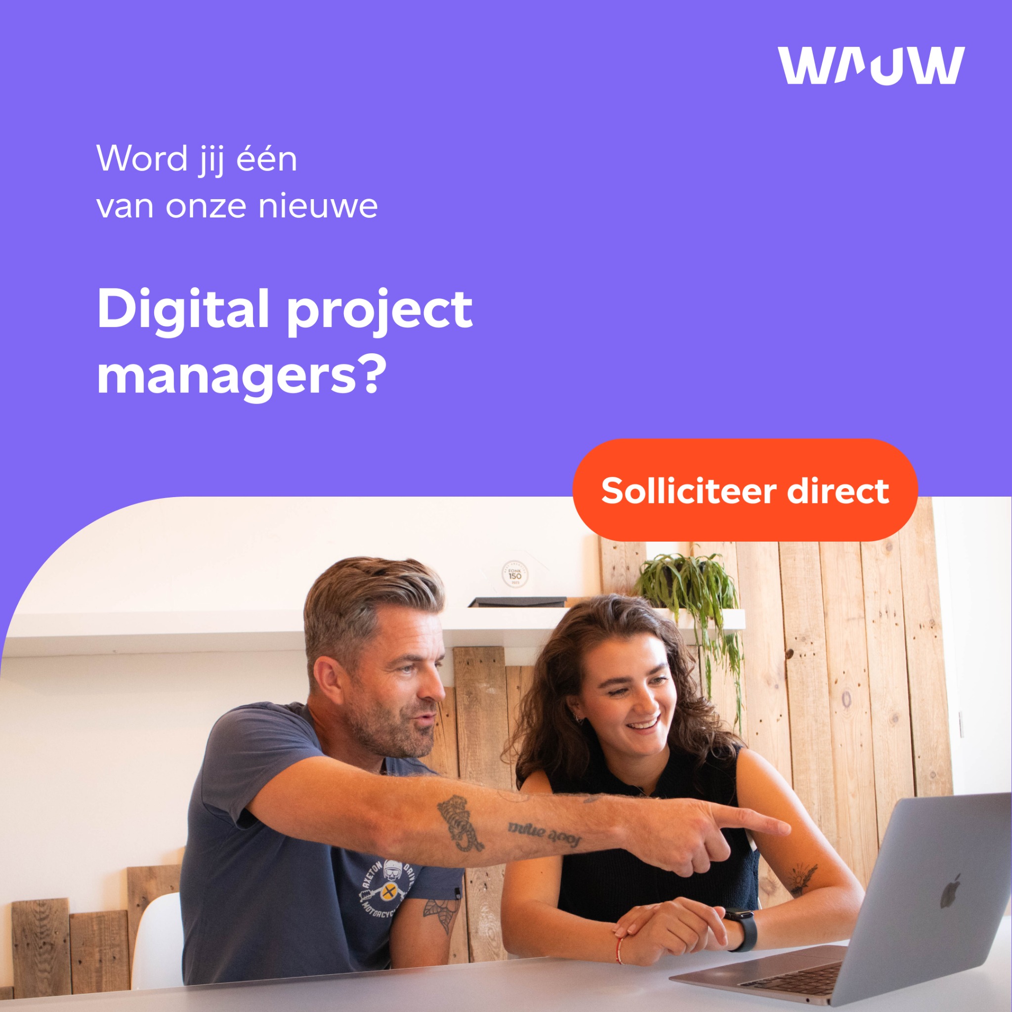 WAUW Creative Digital Agency Facebook ad