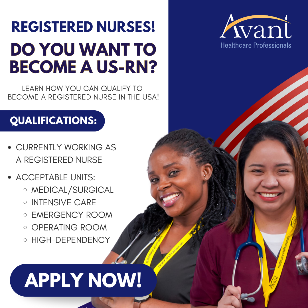 Avant Healthcare Professionals Facebook ad