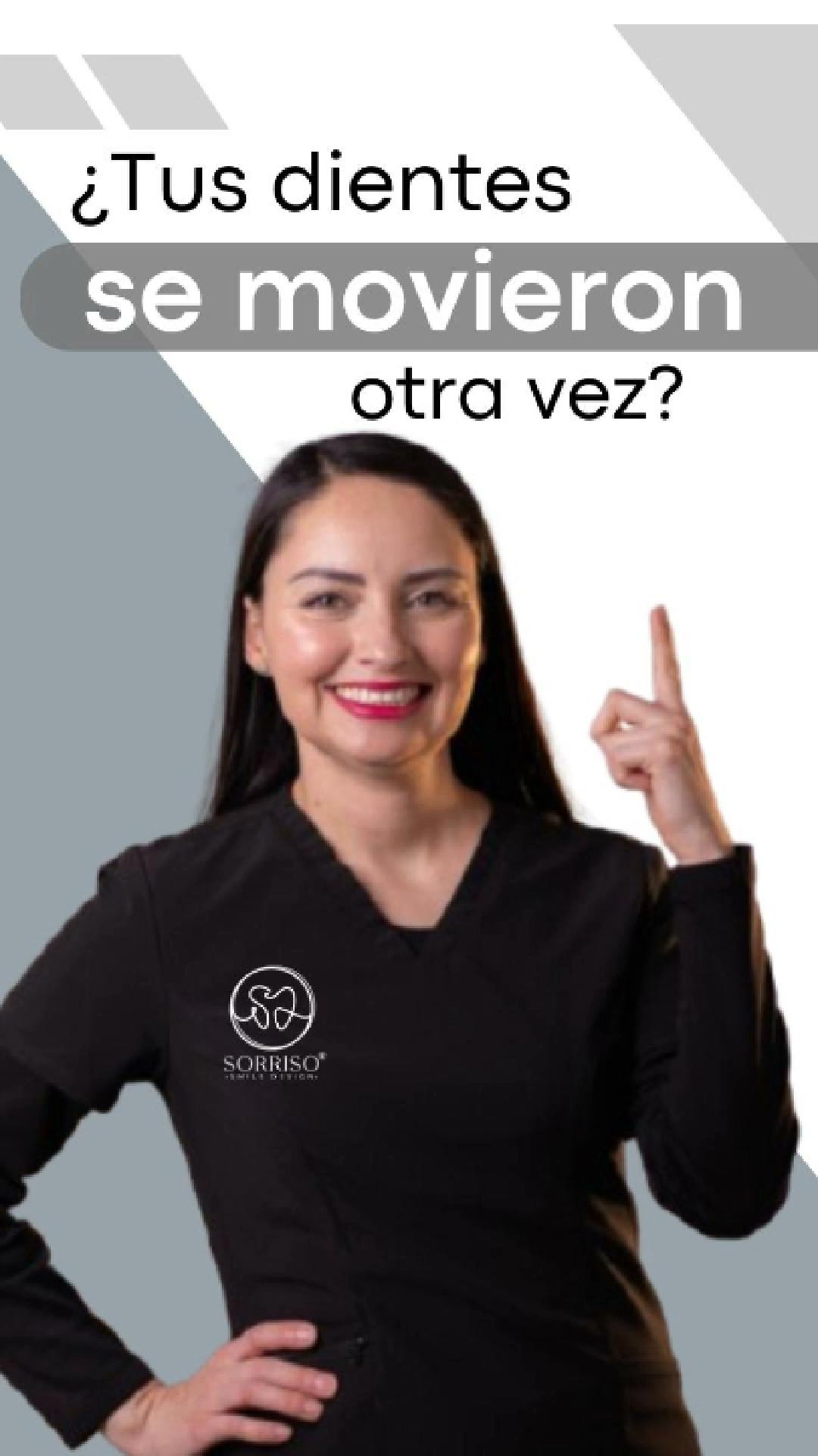 Sorriso Smile Design Facebook ad: ¿Tus dientes se movieron otra vez?
