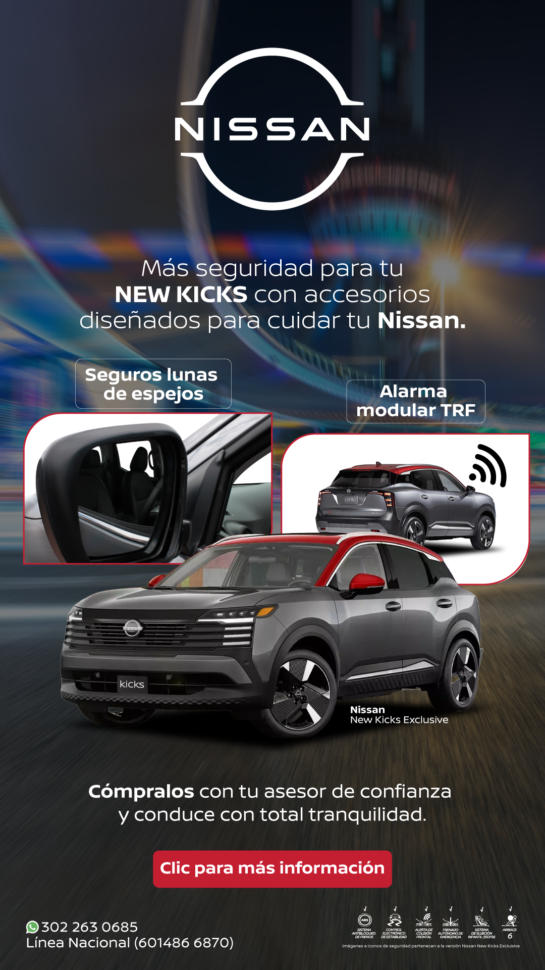 Nissan Colombia Facebook ad