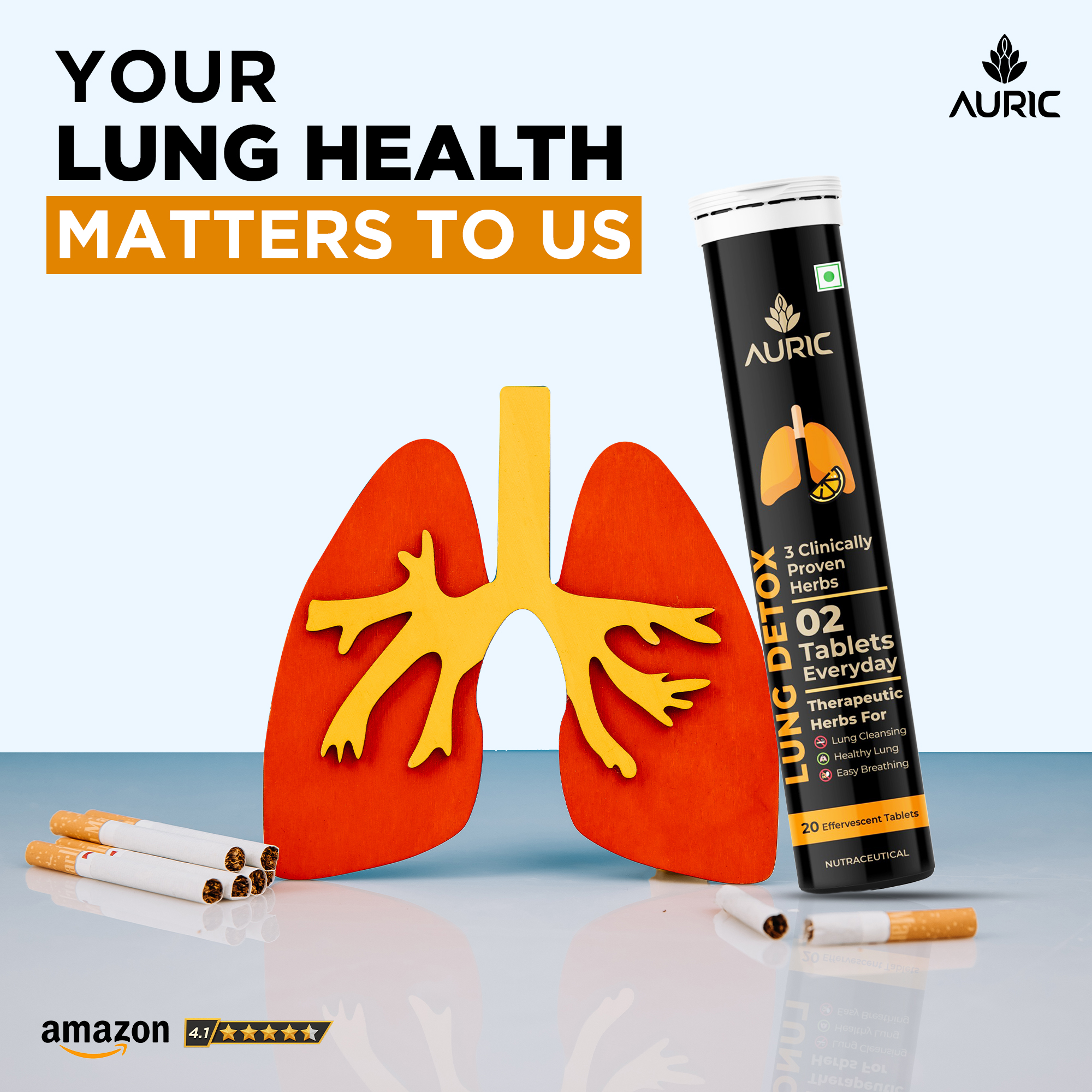 Auric Facebook ad