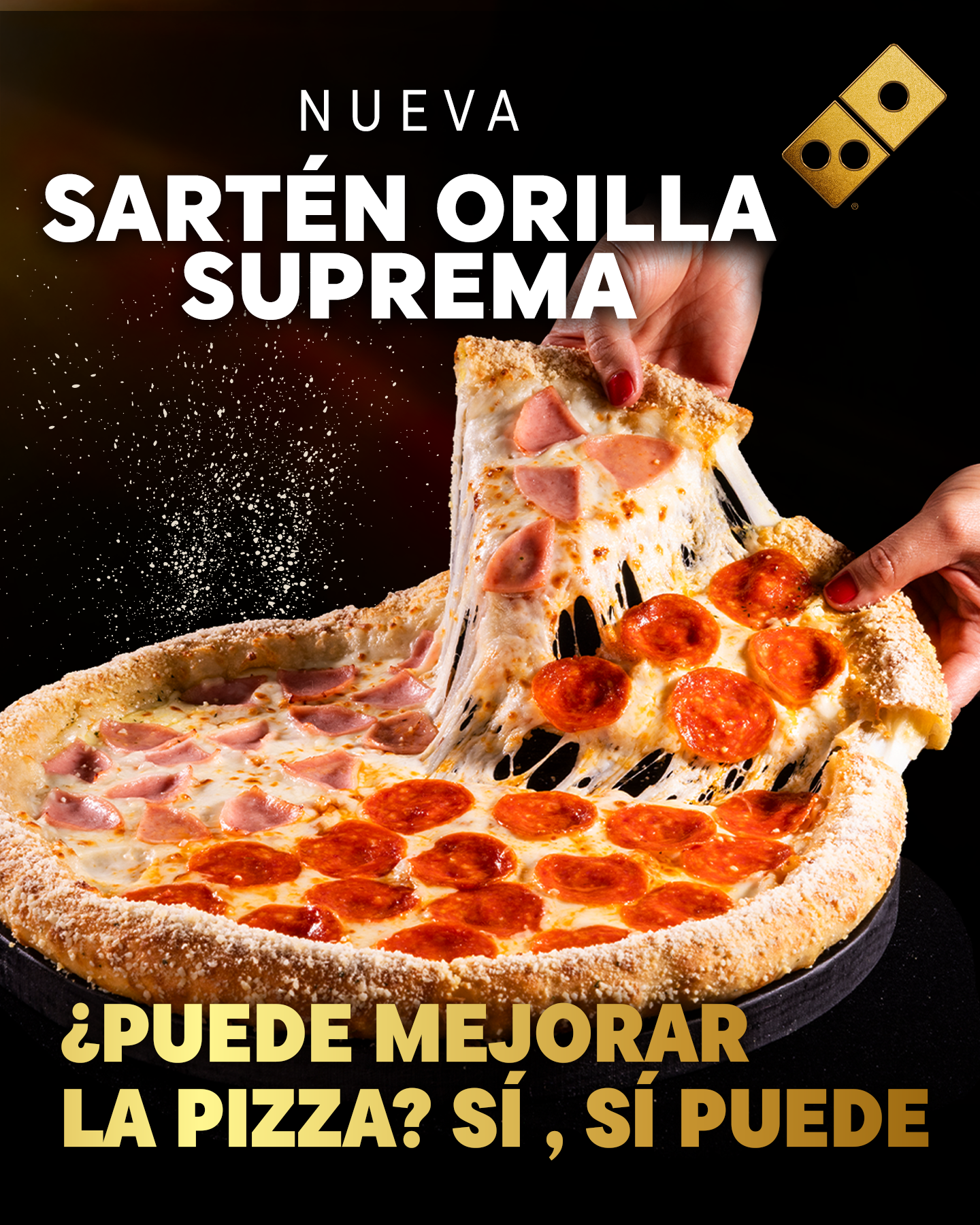 Domino's Mx Facebook ad: Lo mejor de 2 mundos