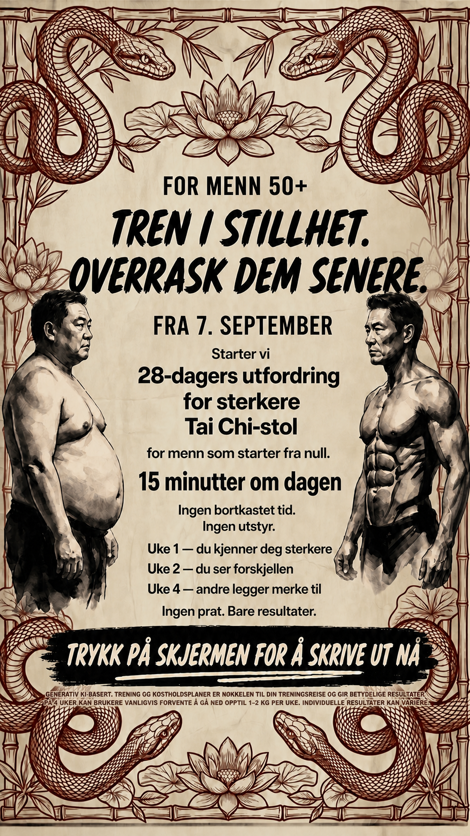 Mike's Strength Challenge Facebook ad