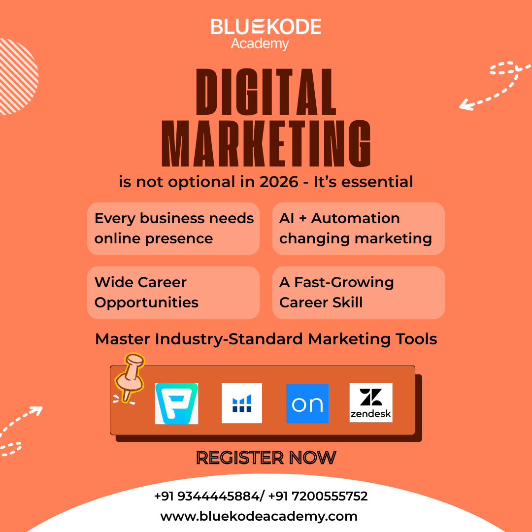 Bluekode Academy Facebook ad from Feb 20, 2026