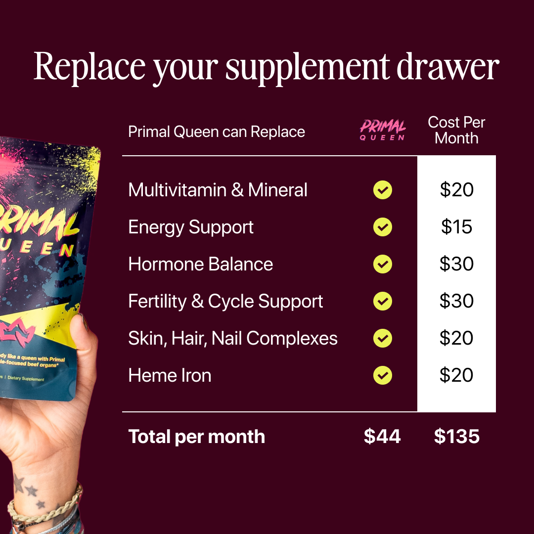 Primal Queen Facebook ad