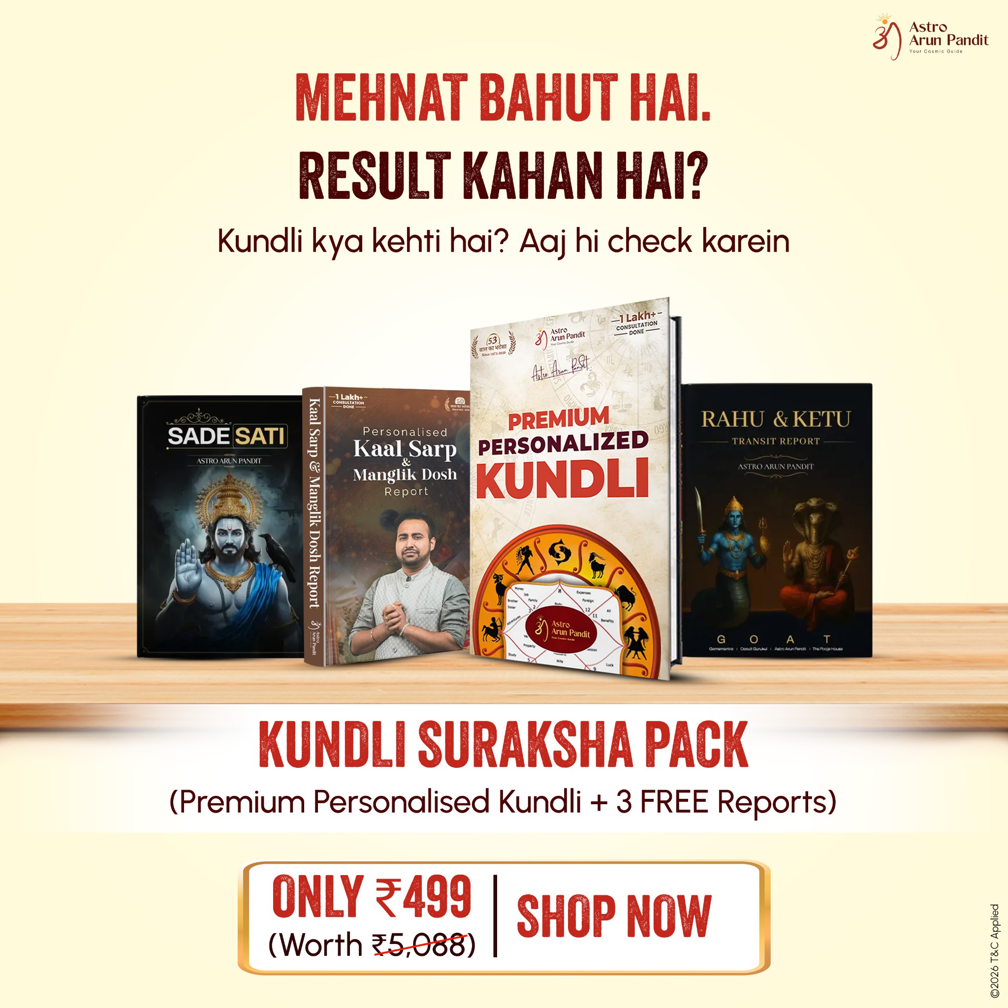 Astro Arun Pandit Facebook ad