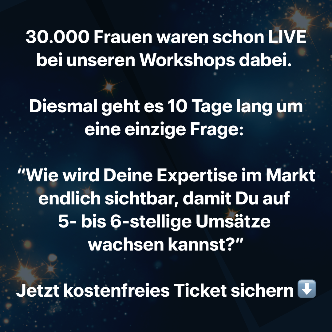 Susanne & Nicole Facebook ad: 10 Tage. 5 Umsatzhebel. Coaching-Star startet bald…