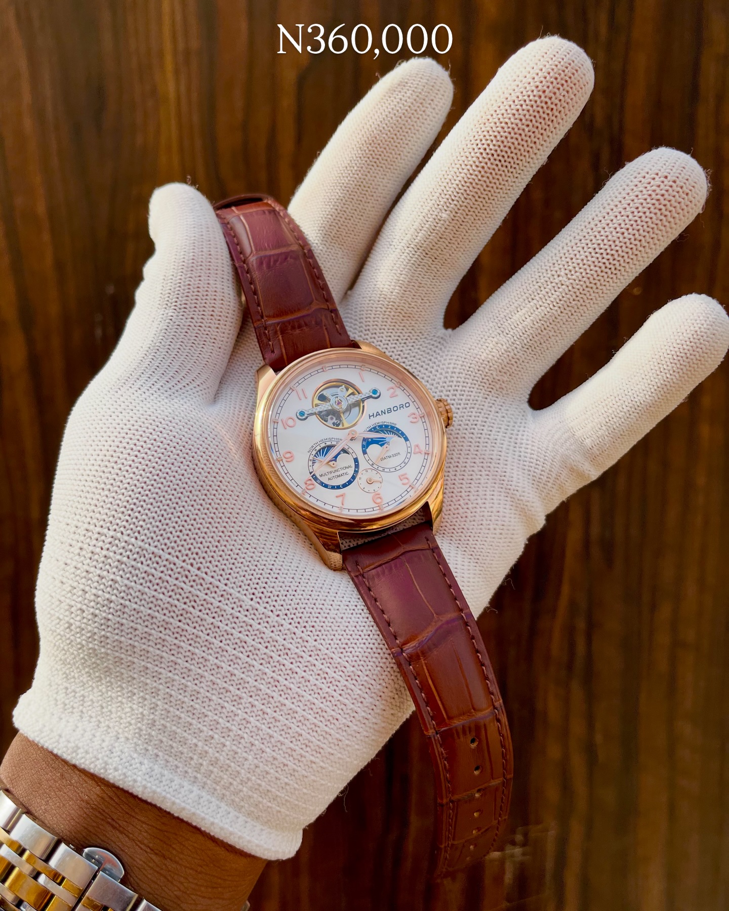 yaqub.watches.abuja Facebook ad: Same day delivery, send a DM to order.