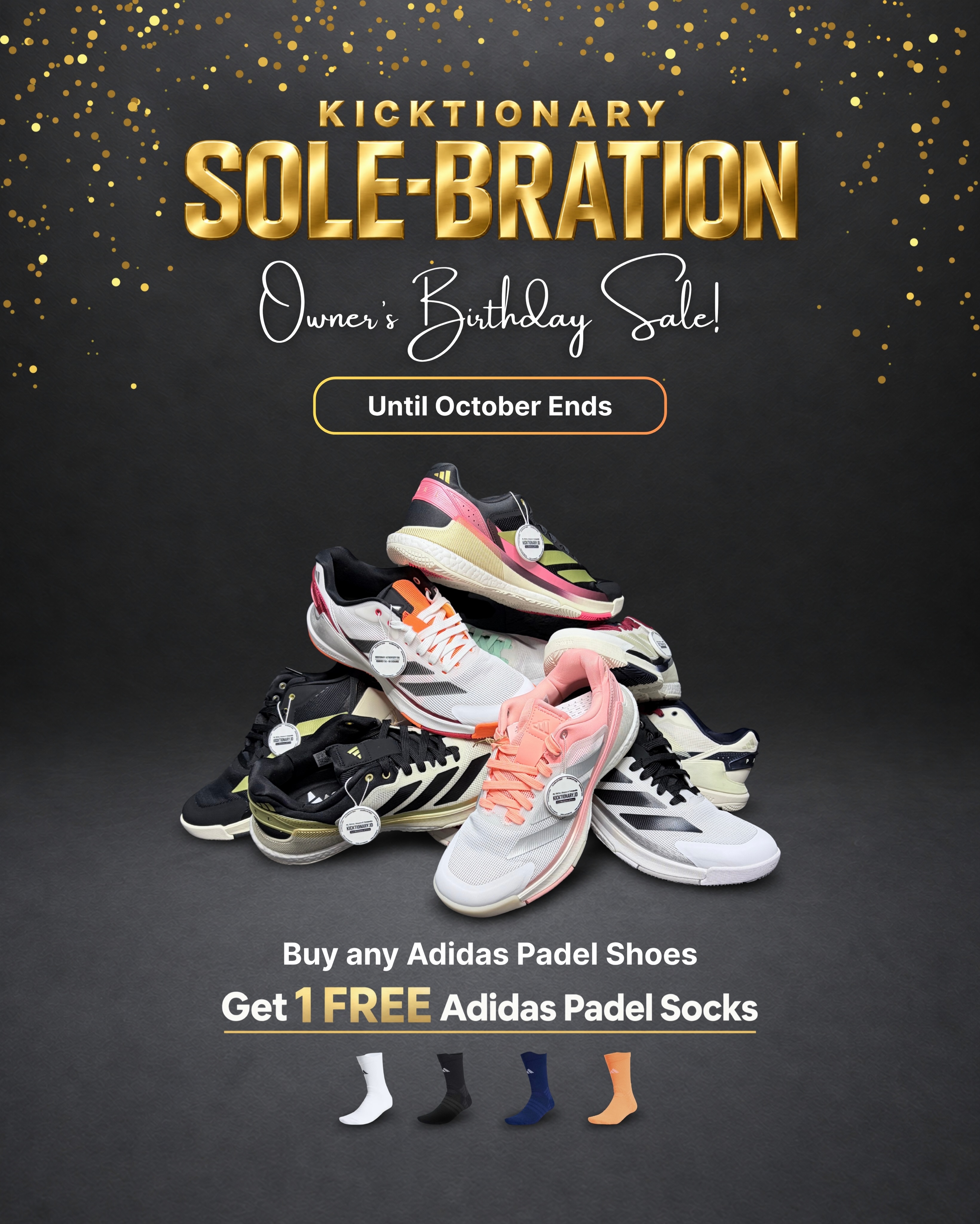 kicktionary.id Facebook ad: KICKTIONARY SOLE-BRATION