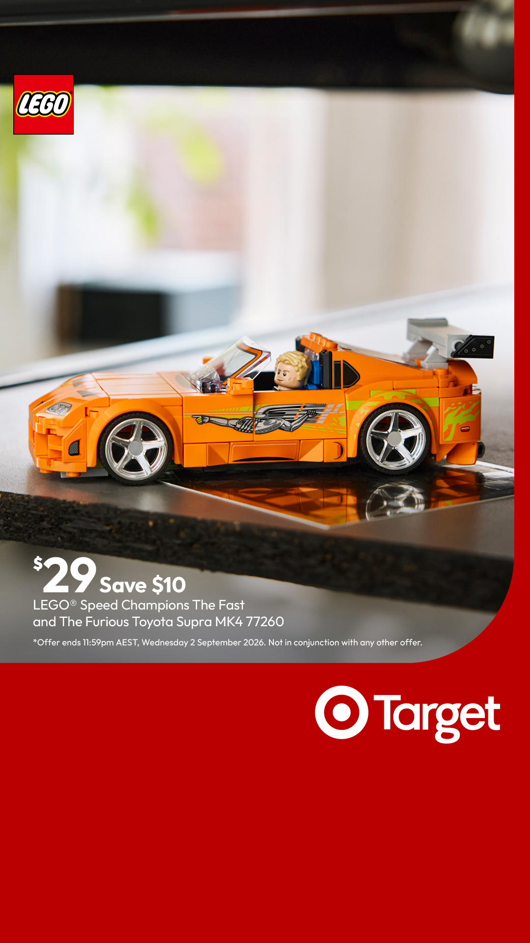 Target Australia Facebook ad