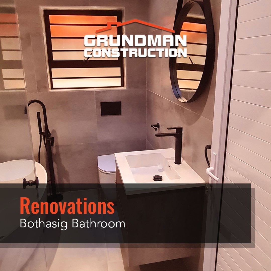 Grundman Construction Facebook ad: Bothasig Bathroom Renovation