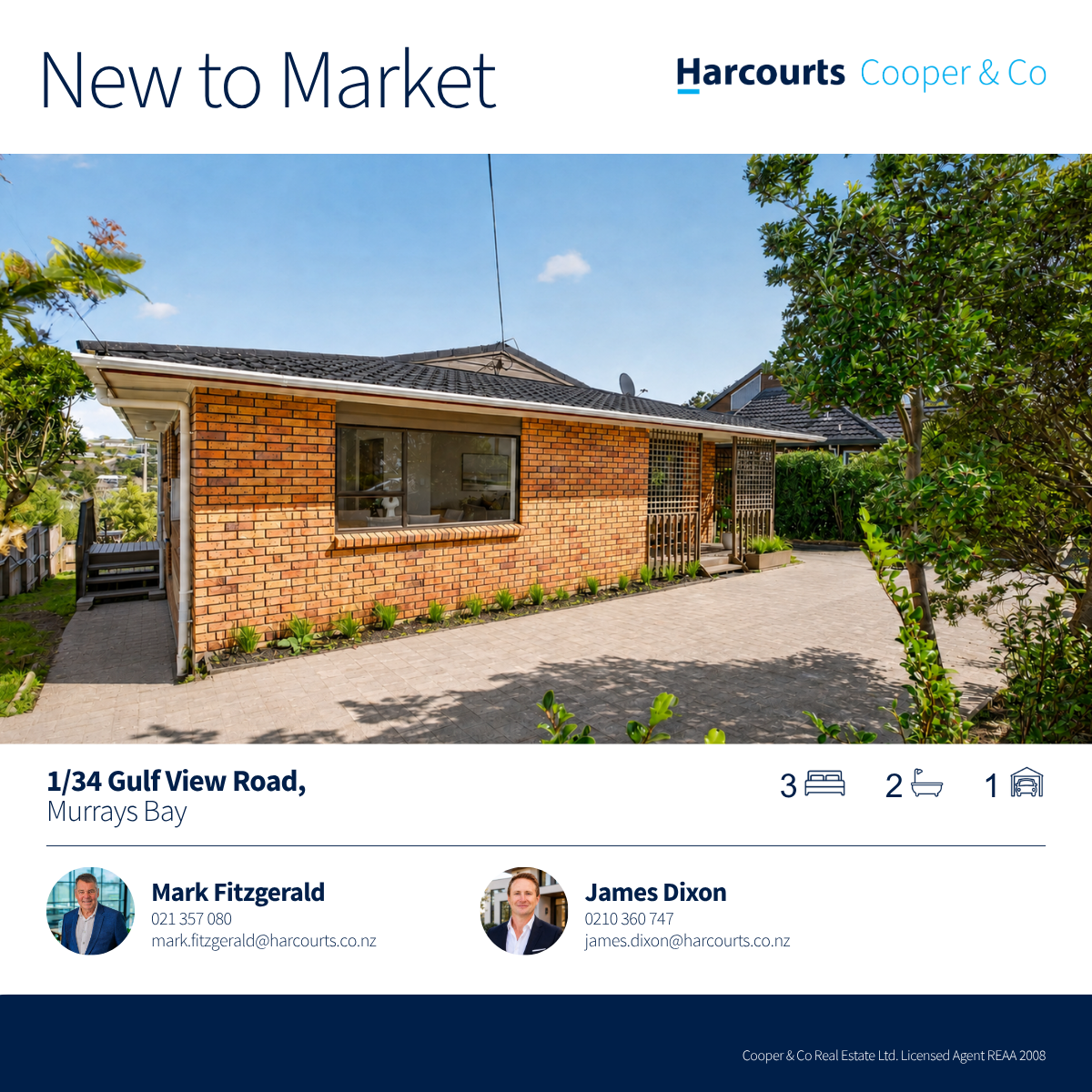 Harcourts Cooper & Co Real Estate Facebook ad