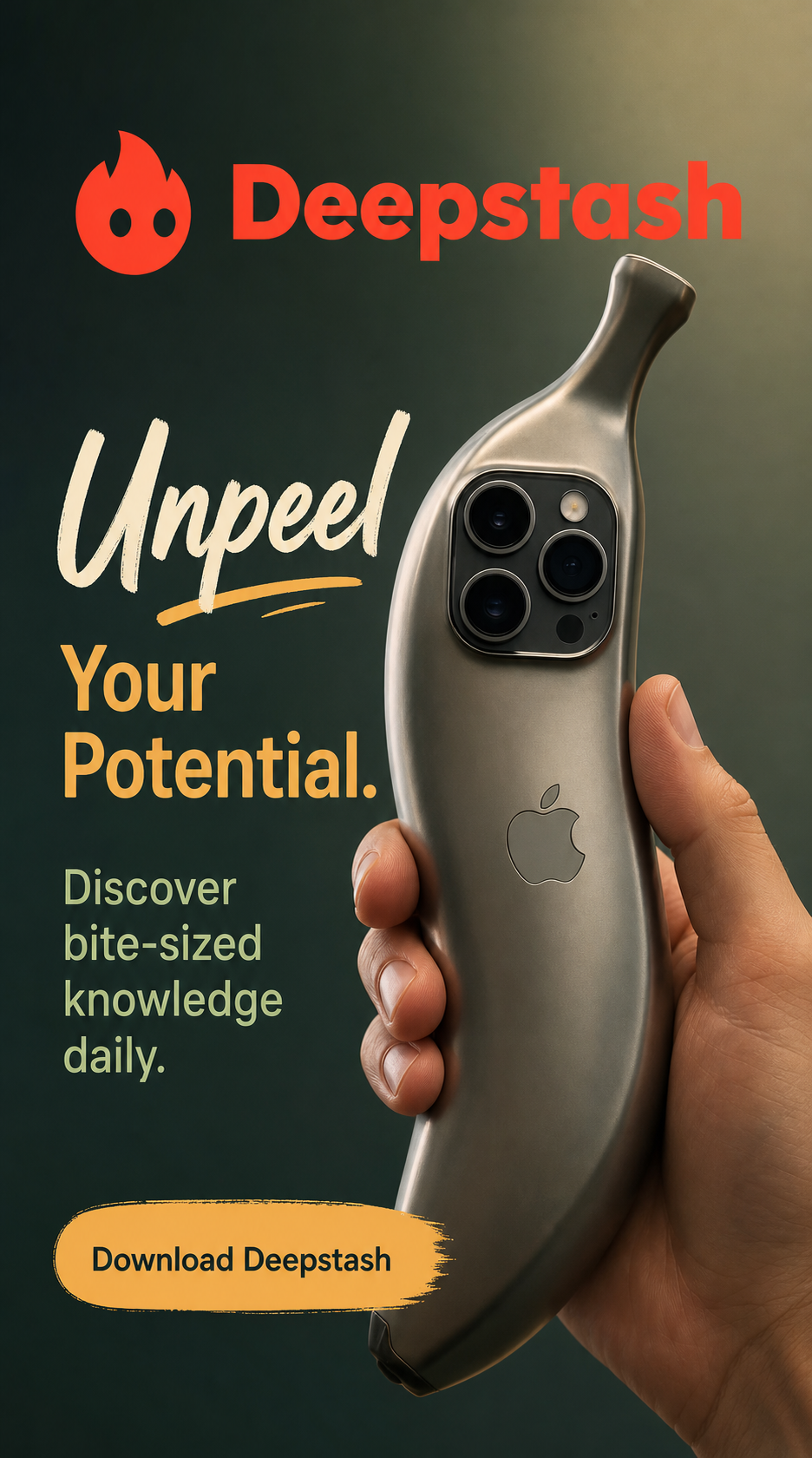 Deepstash Facebook ad