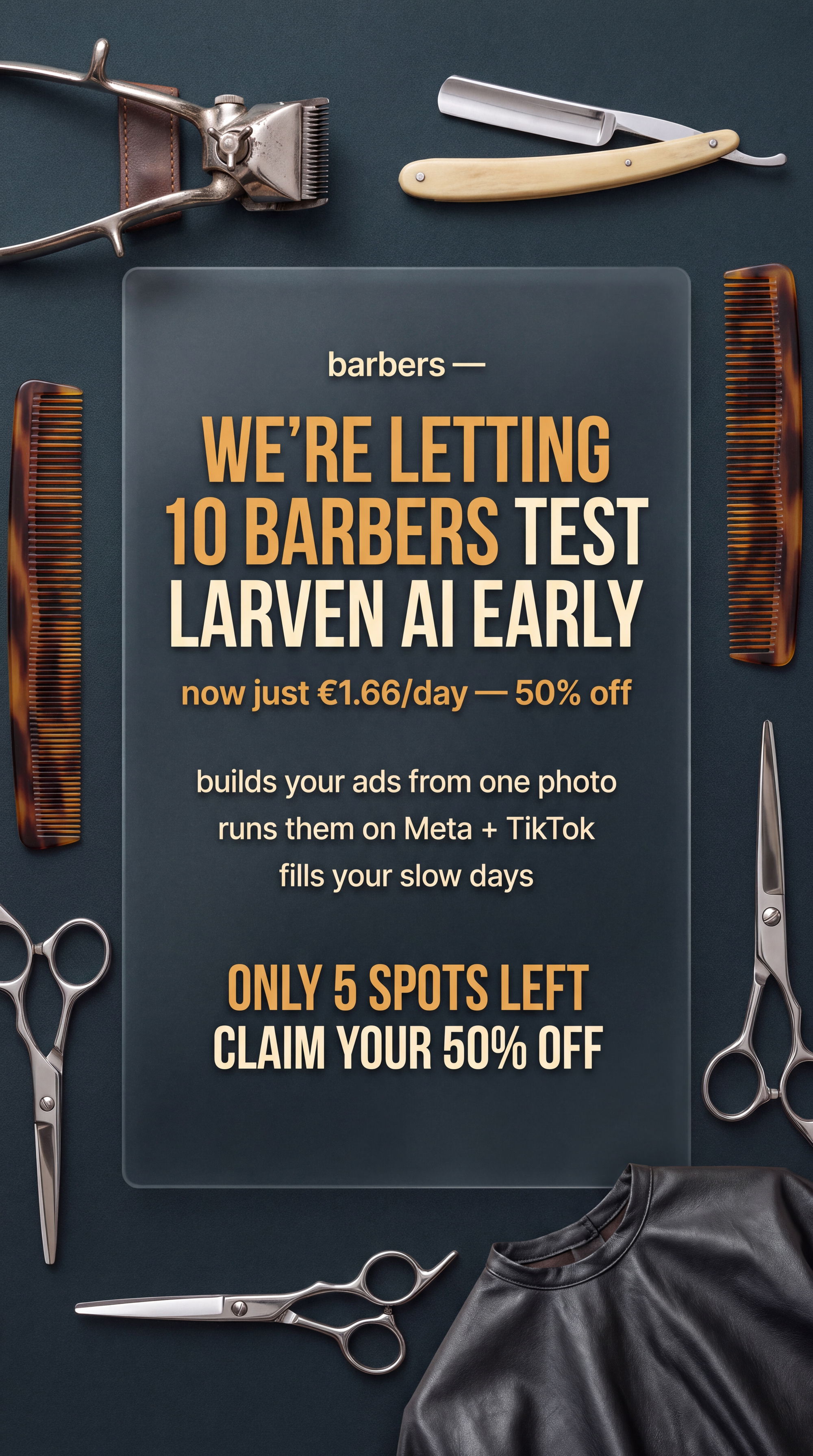 Larven AI Facebook ad