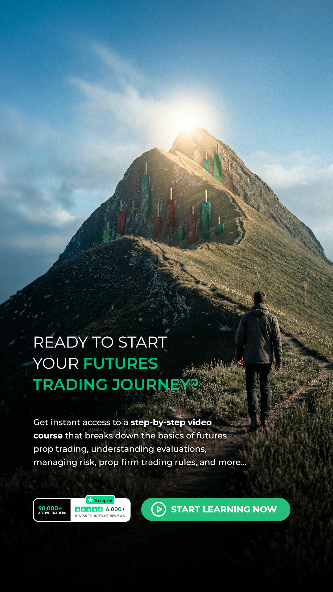 Take Profit Trader Facebook ad