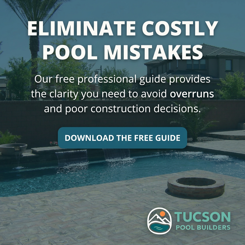 Tucson Pool Builders Facebook ad from Jun 9, 2026