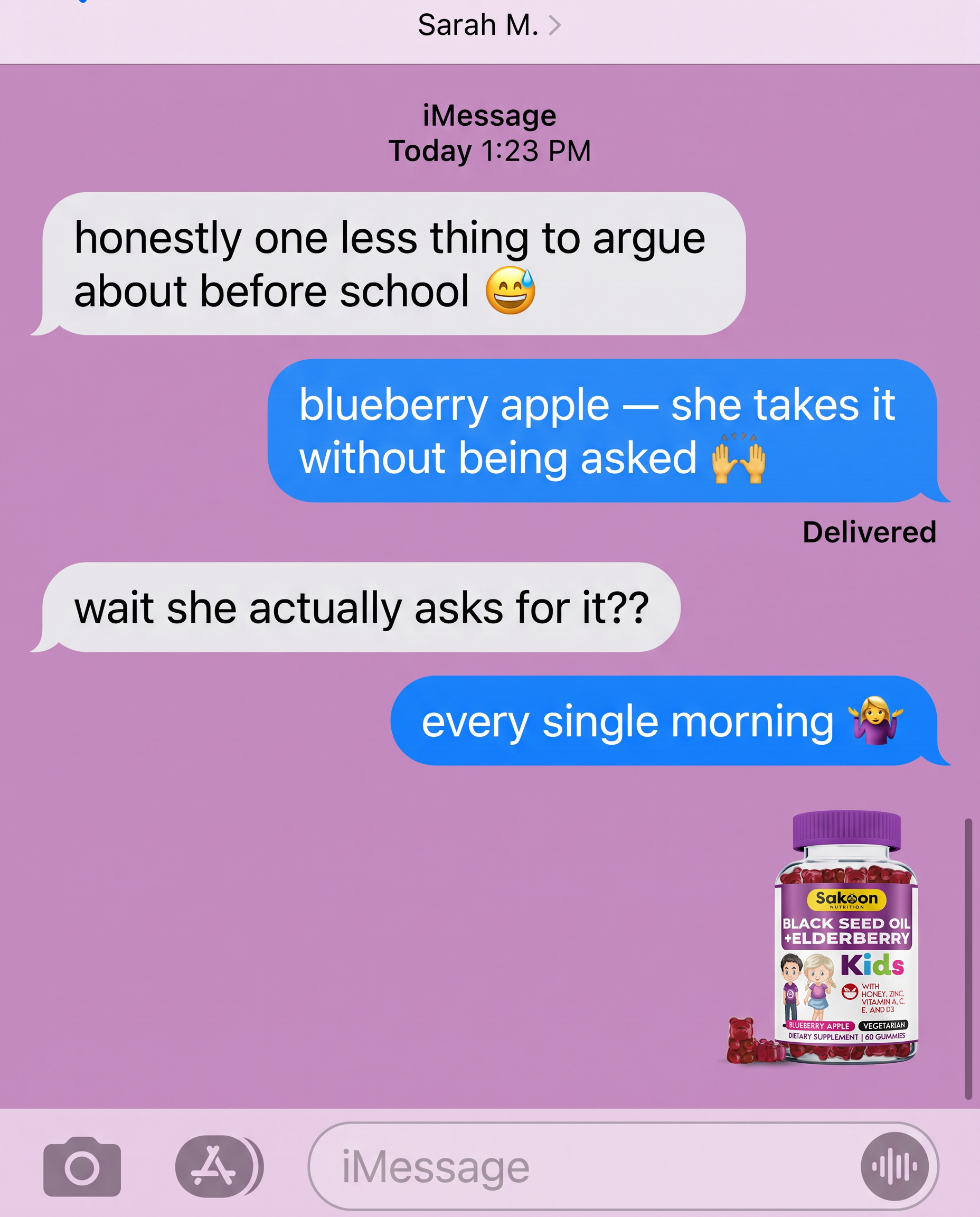 Sakoonnutrition Facebook ad